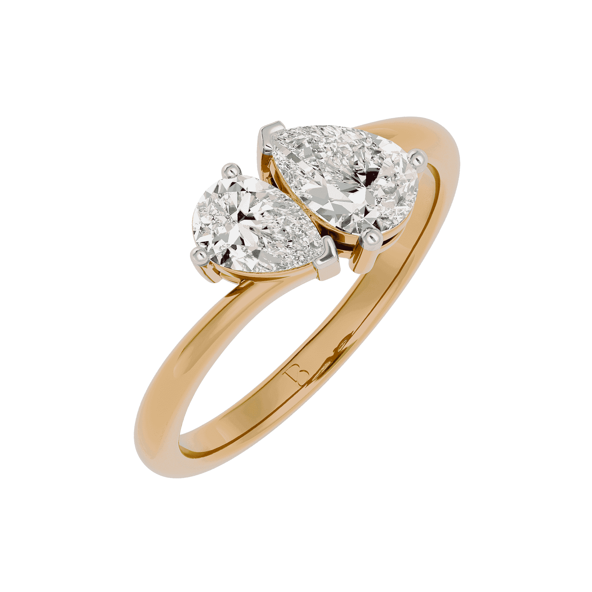 Eternal Blend Solitaire Lab Grown Diamond - Yellow Gold Ring