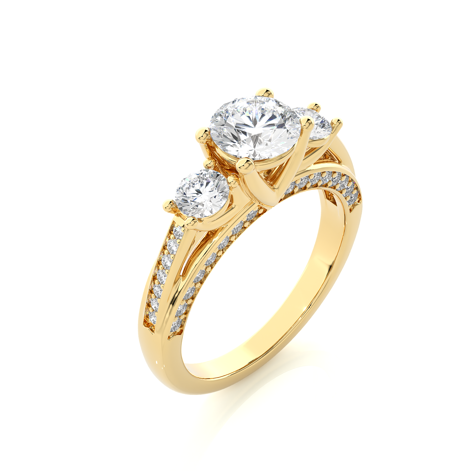 Sonnet Solitaire Lab Grown Diamond Ring