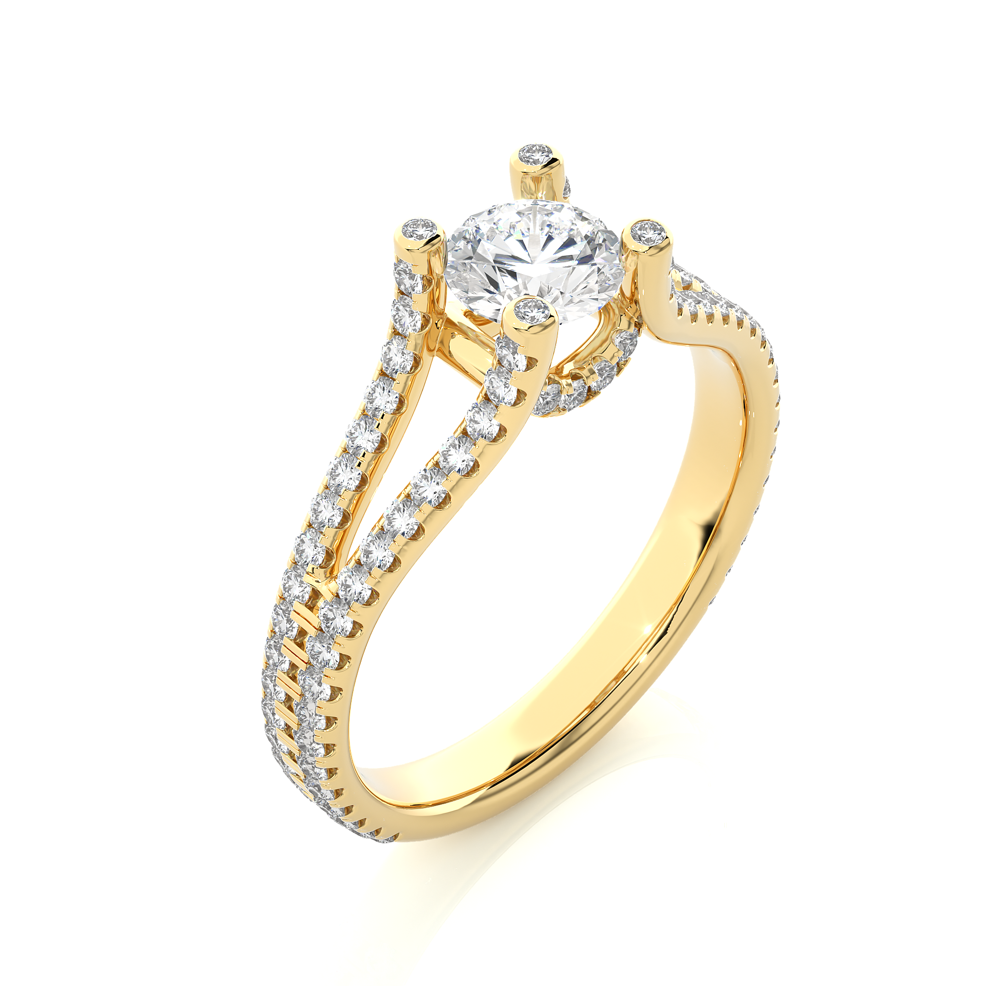 Riversong Solitaire Lab Grown Diamond Ring