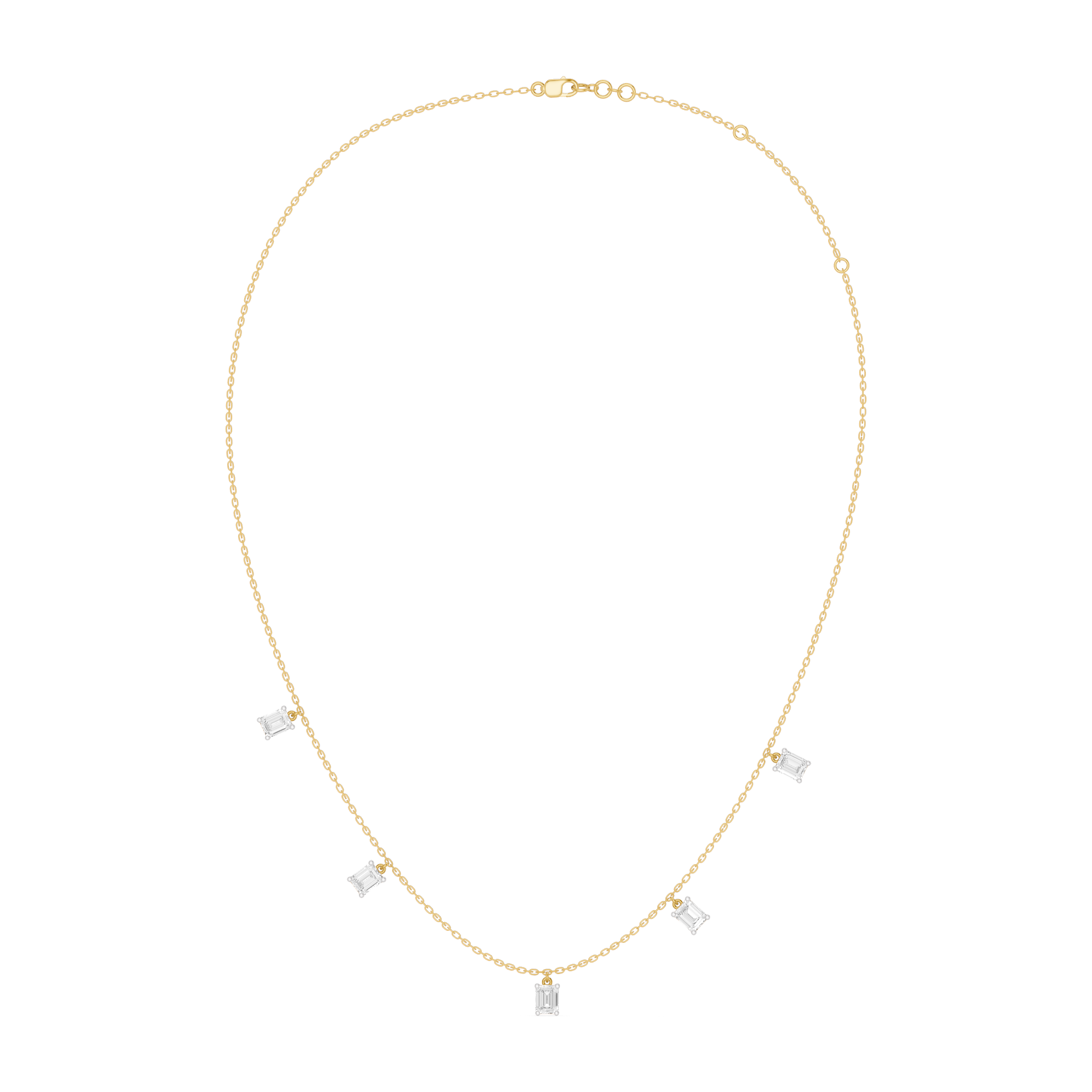 The Orynthé Emerald Diamond Necklace
