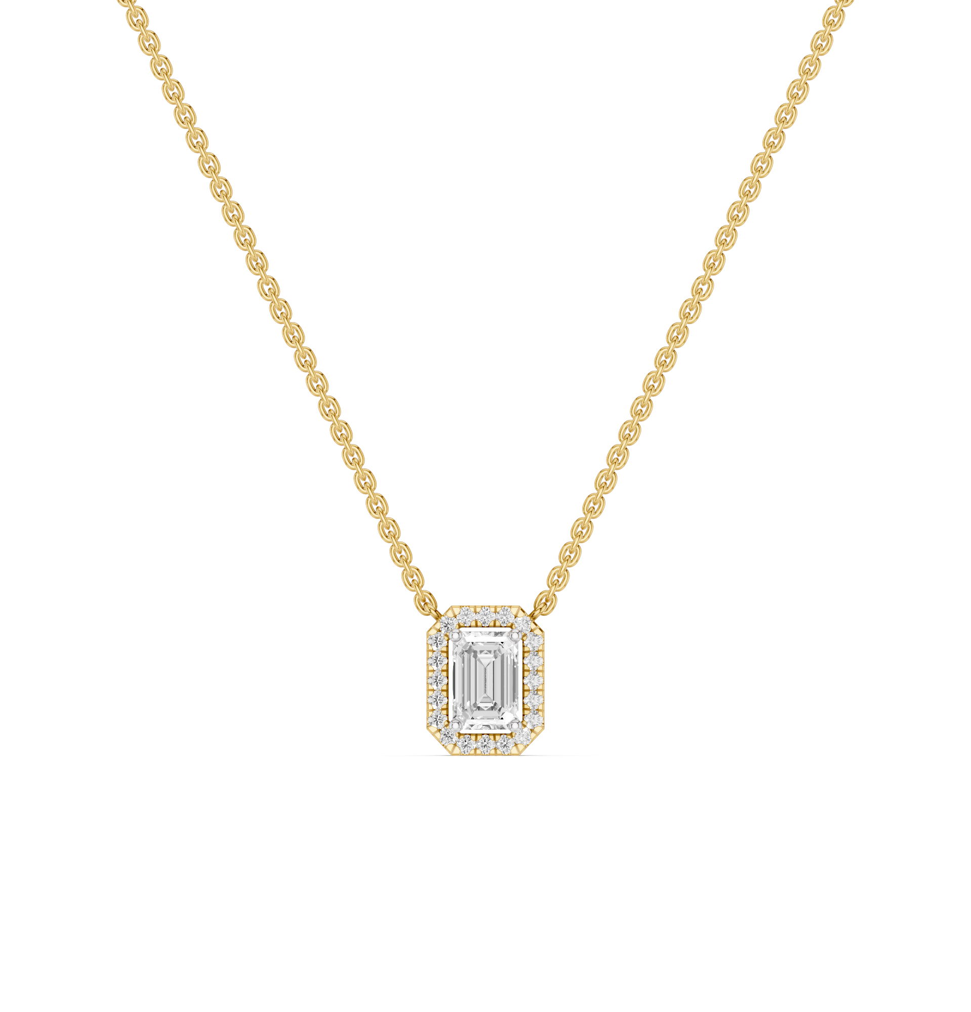 The Vaelora Prism Diamond Pendant
