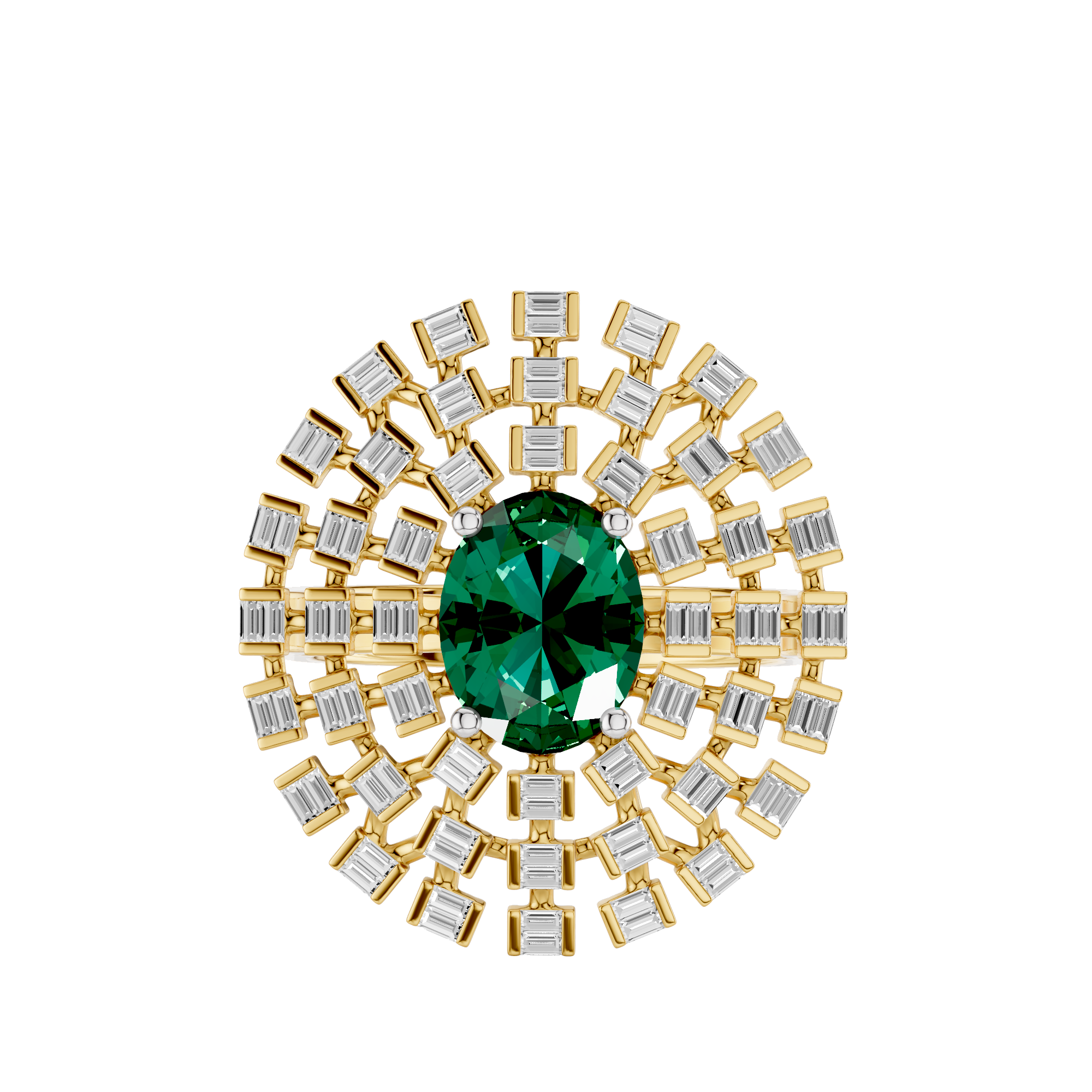 The Valençe Baguette Lab Grown Diamond Ring