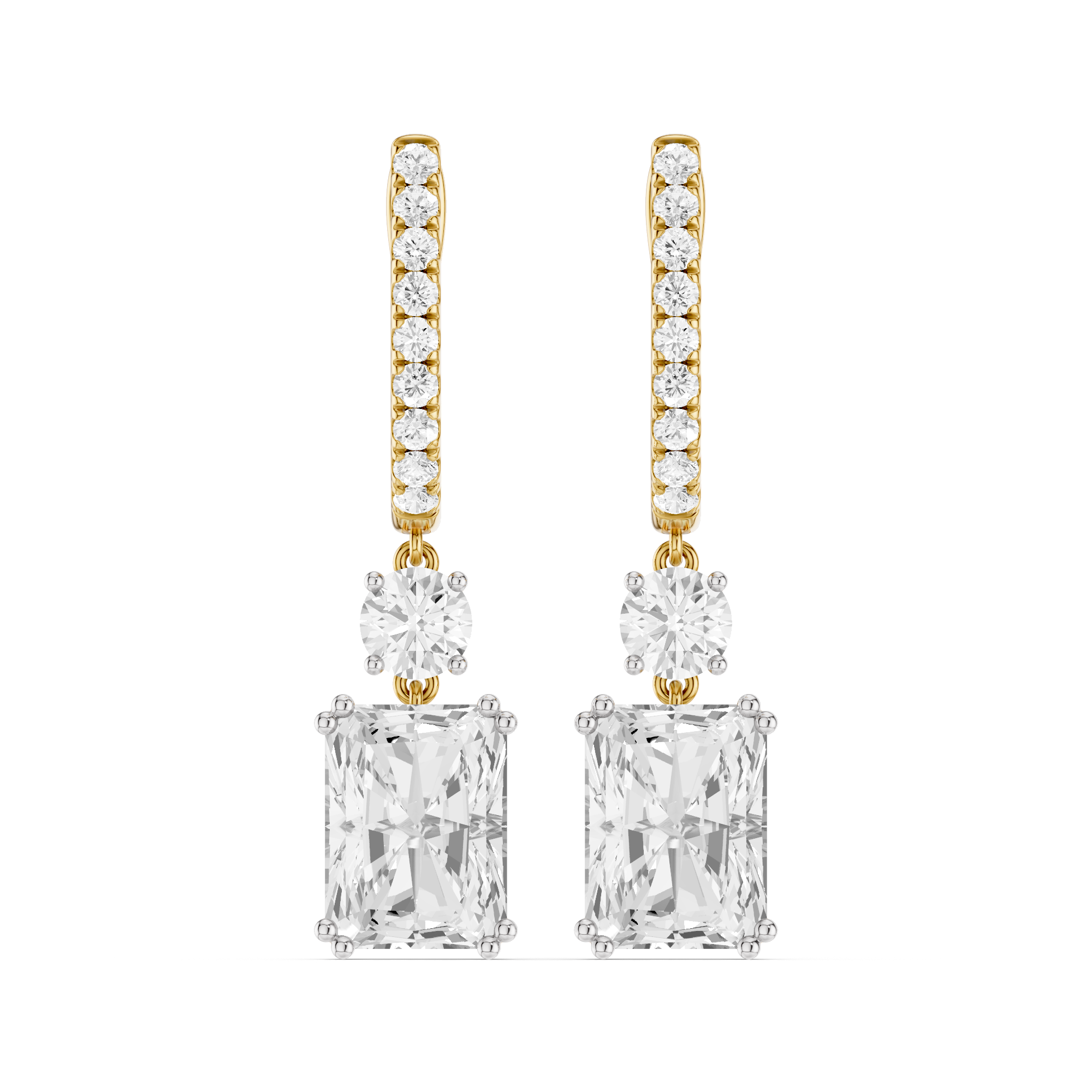 Orlina Lab Grown Diamond Earrings