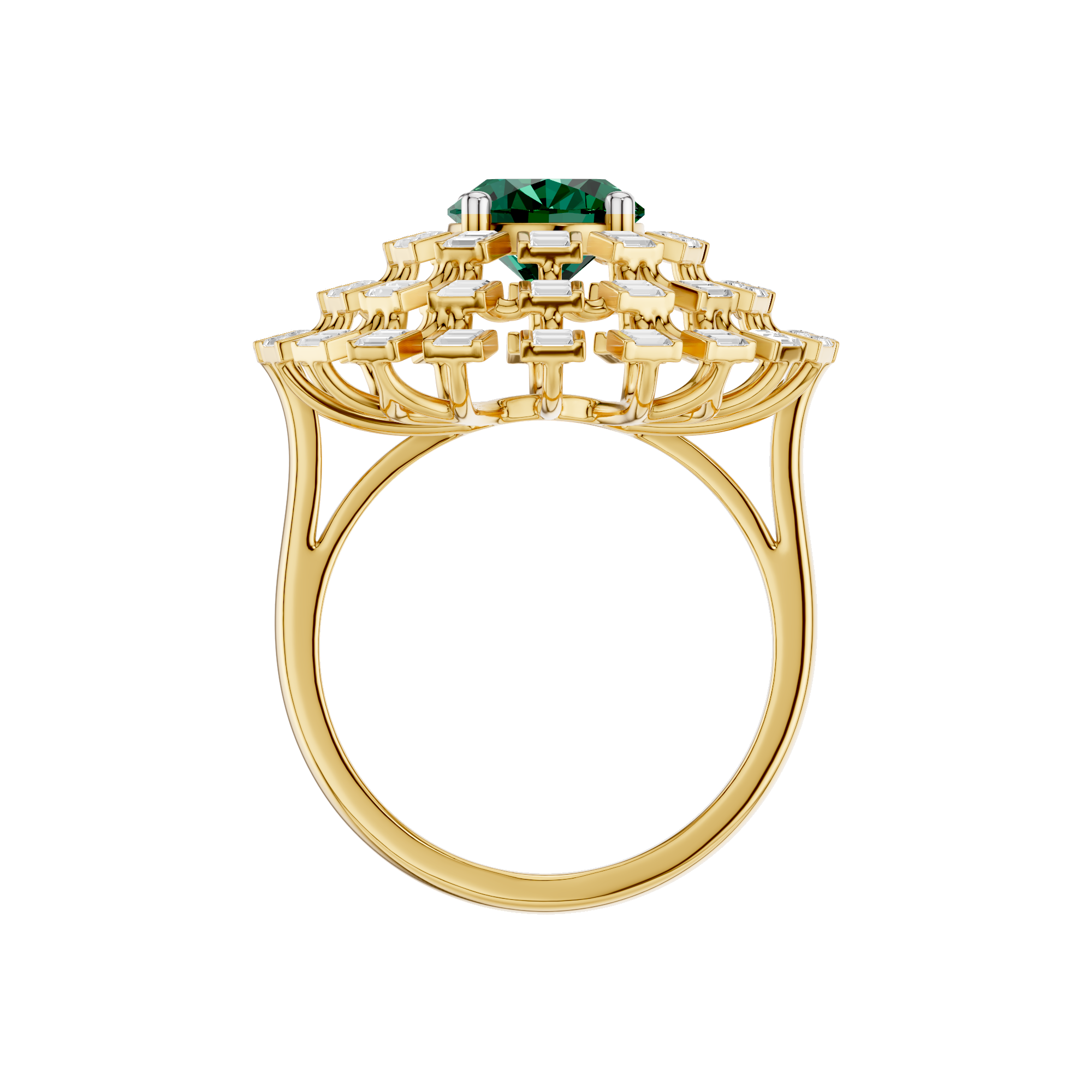 The Valençe Baguette Lab Grown Diamond Ring
