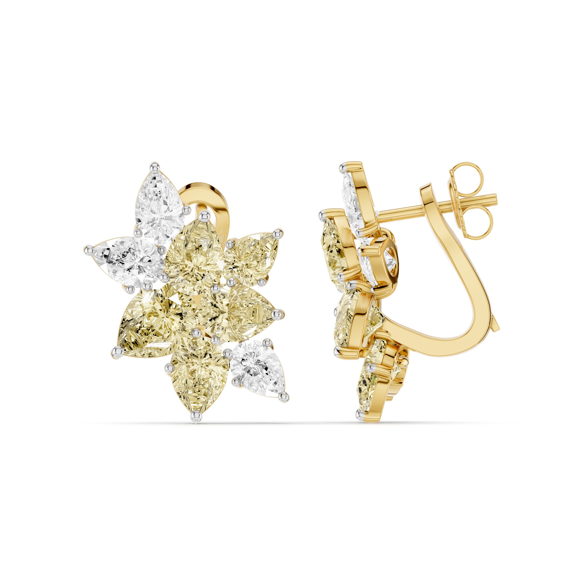 Étoile Poire Lab Grown Diamond Earrings