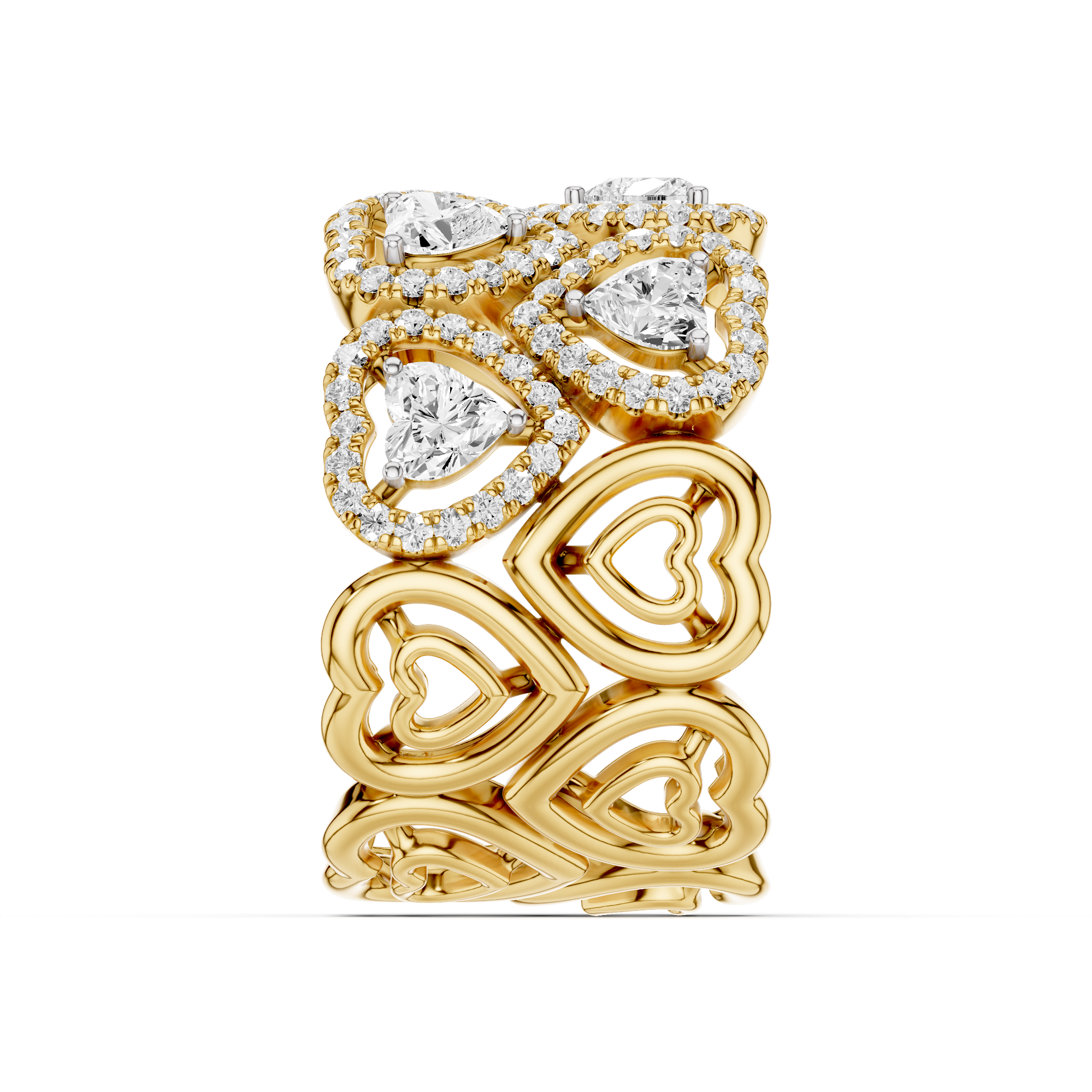 The Amelisse Heart Diamond Ring