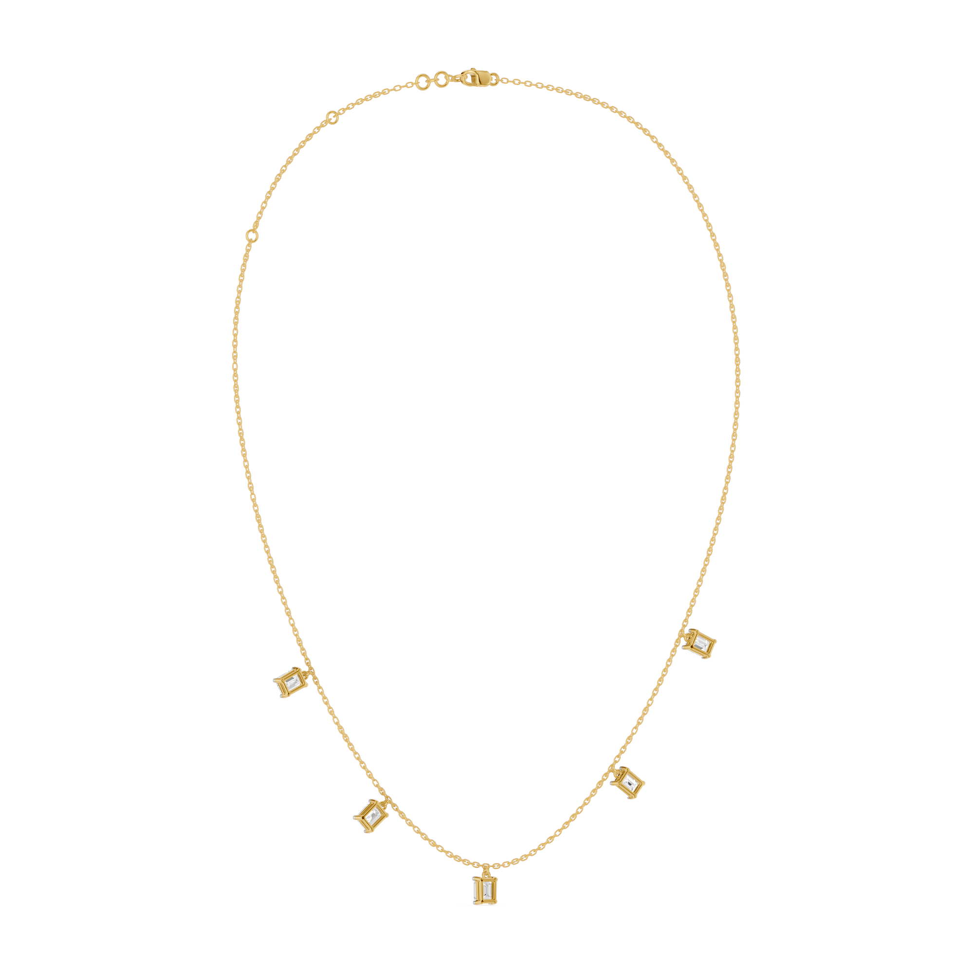The Orynthé Emerald Diamond Necklace