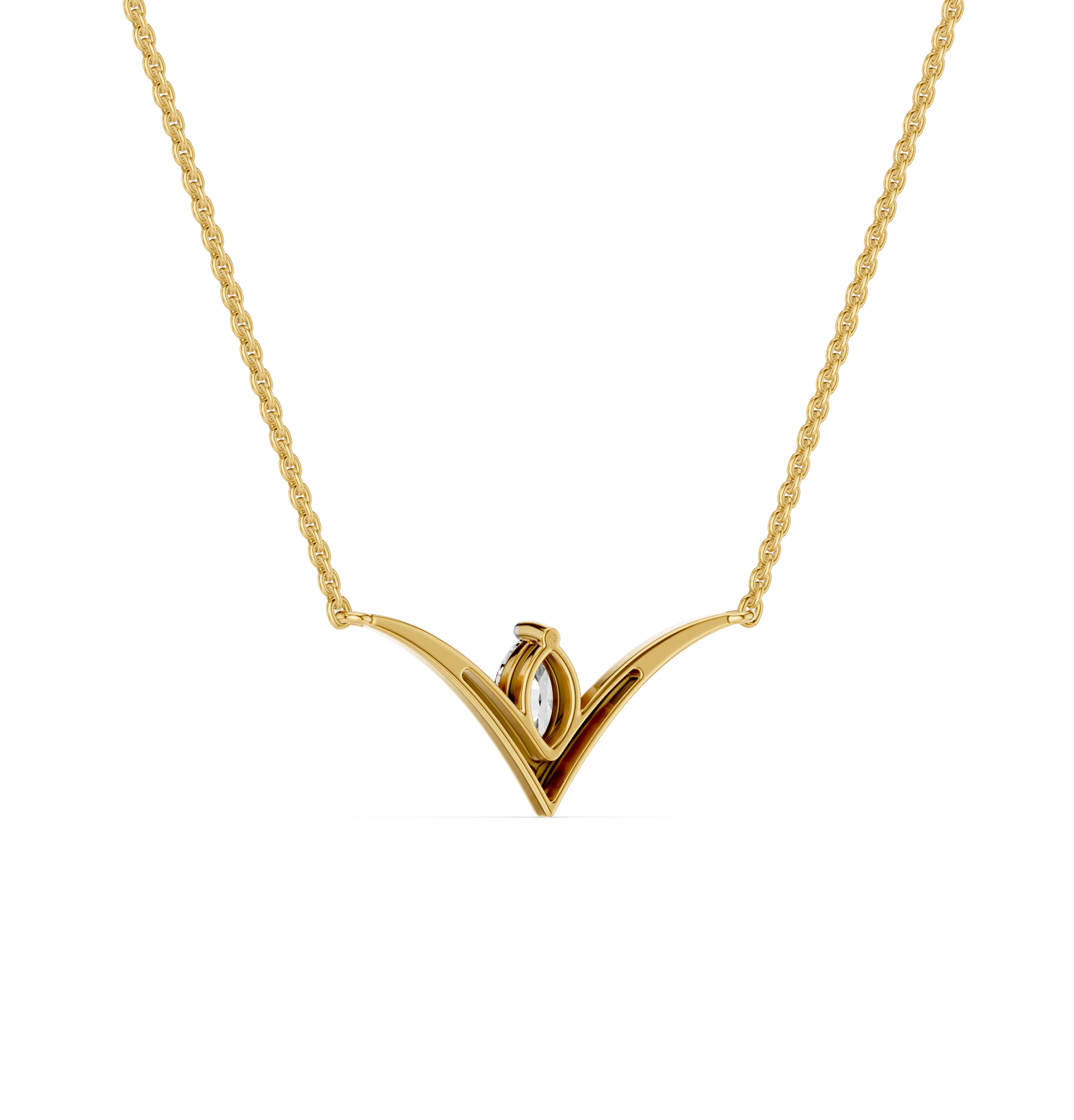 The Vaelisse Marquise Diamond Pendant