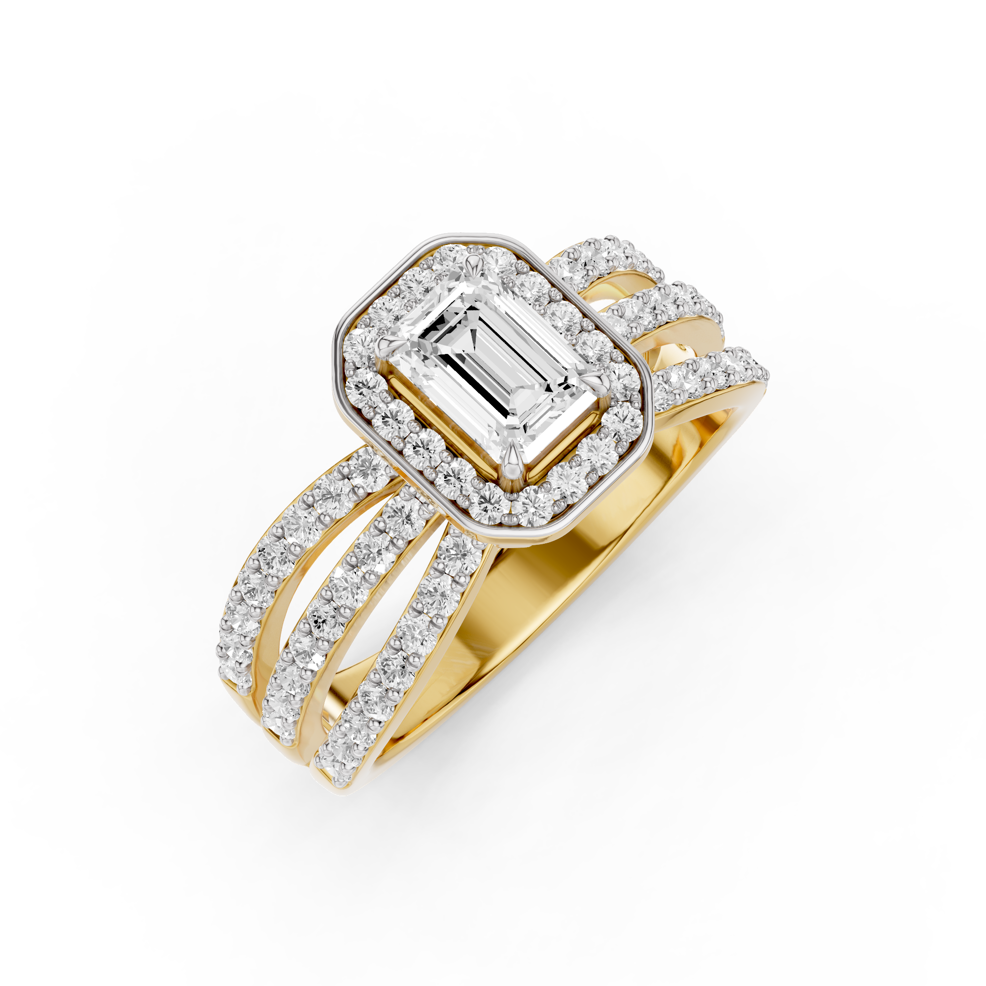 The Virelith Emerald Diamond Ring