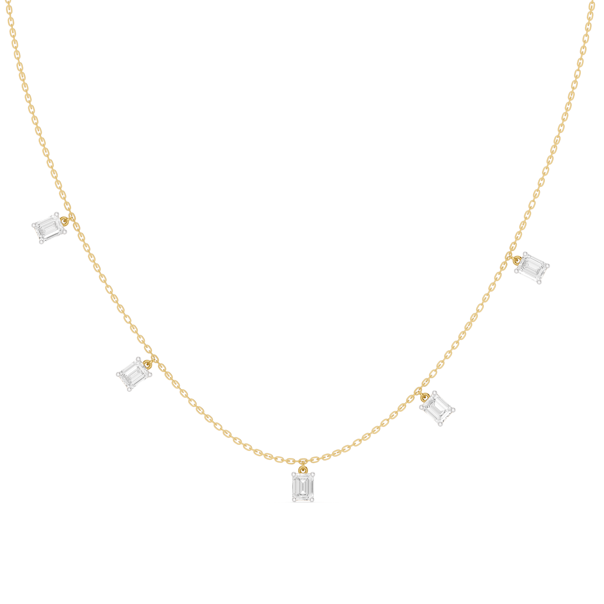 The Orynthé Emerald Diamond Necklace