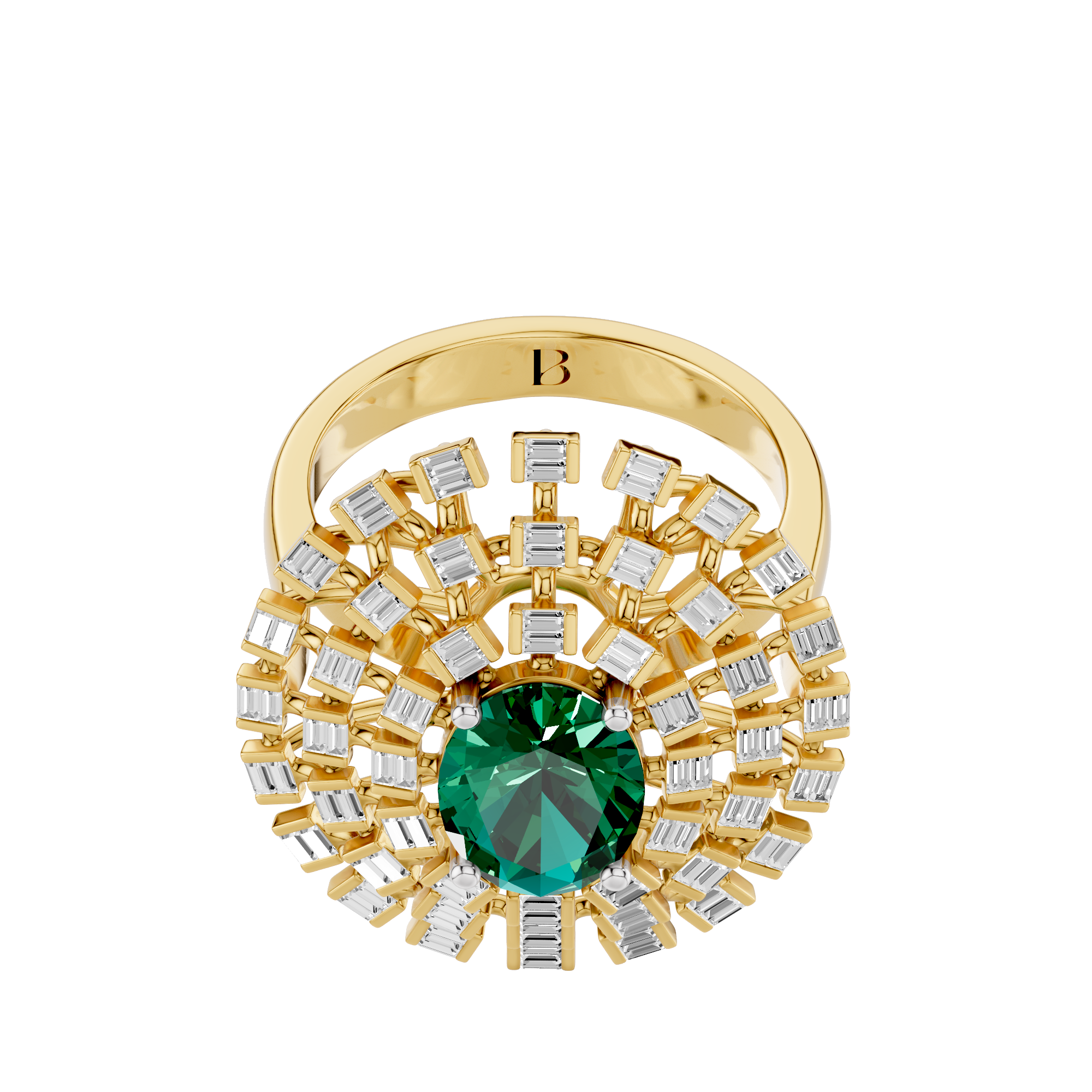 The Valençe Baguette Lab Grown Diamond Ring