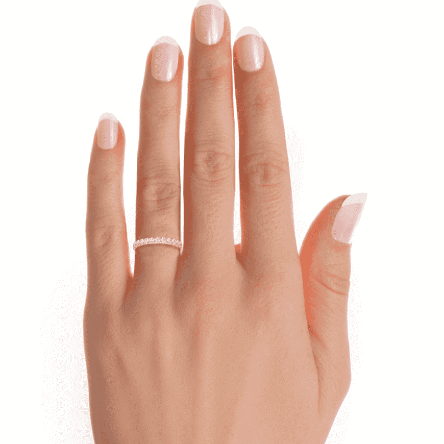 Círculo Lab Grown Diamond Band