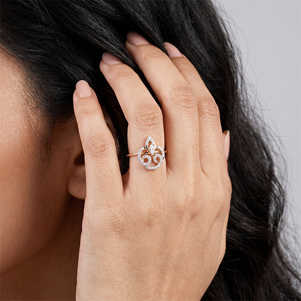 Delsie Lab Grown Diamond Ring