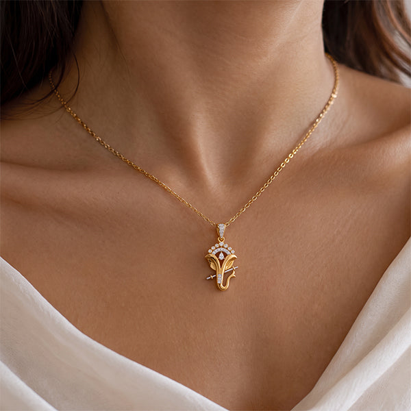 Divine Ganesh Lab Grown Diamond Pendant