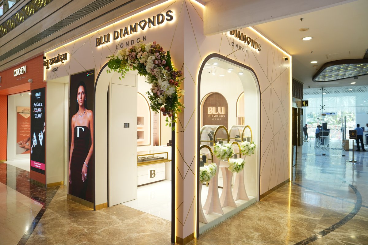 Blu Diamonds store at R City Mall Mumbai — top lab grown diamond brand India