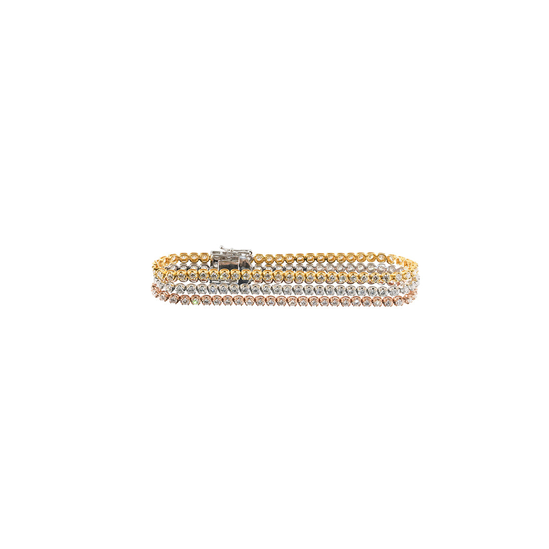 Trinity Glow Lab-Grown Diamond Bracelet