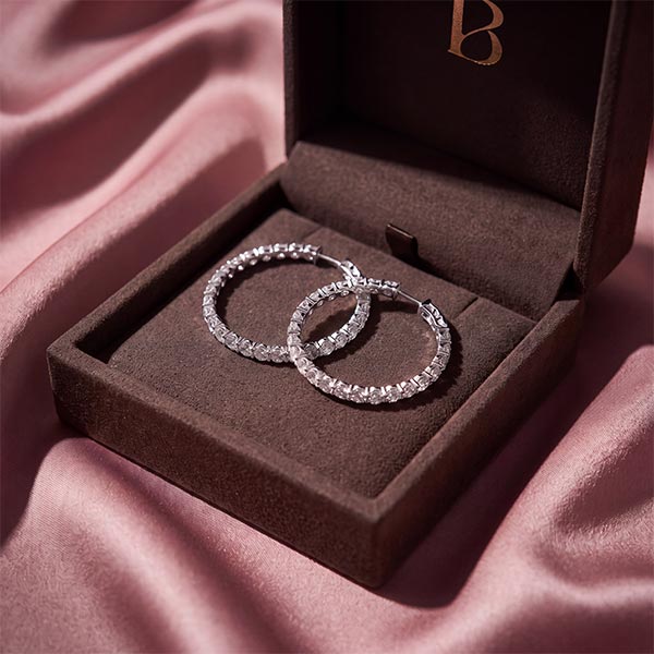 Opulent Orbit Hoops