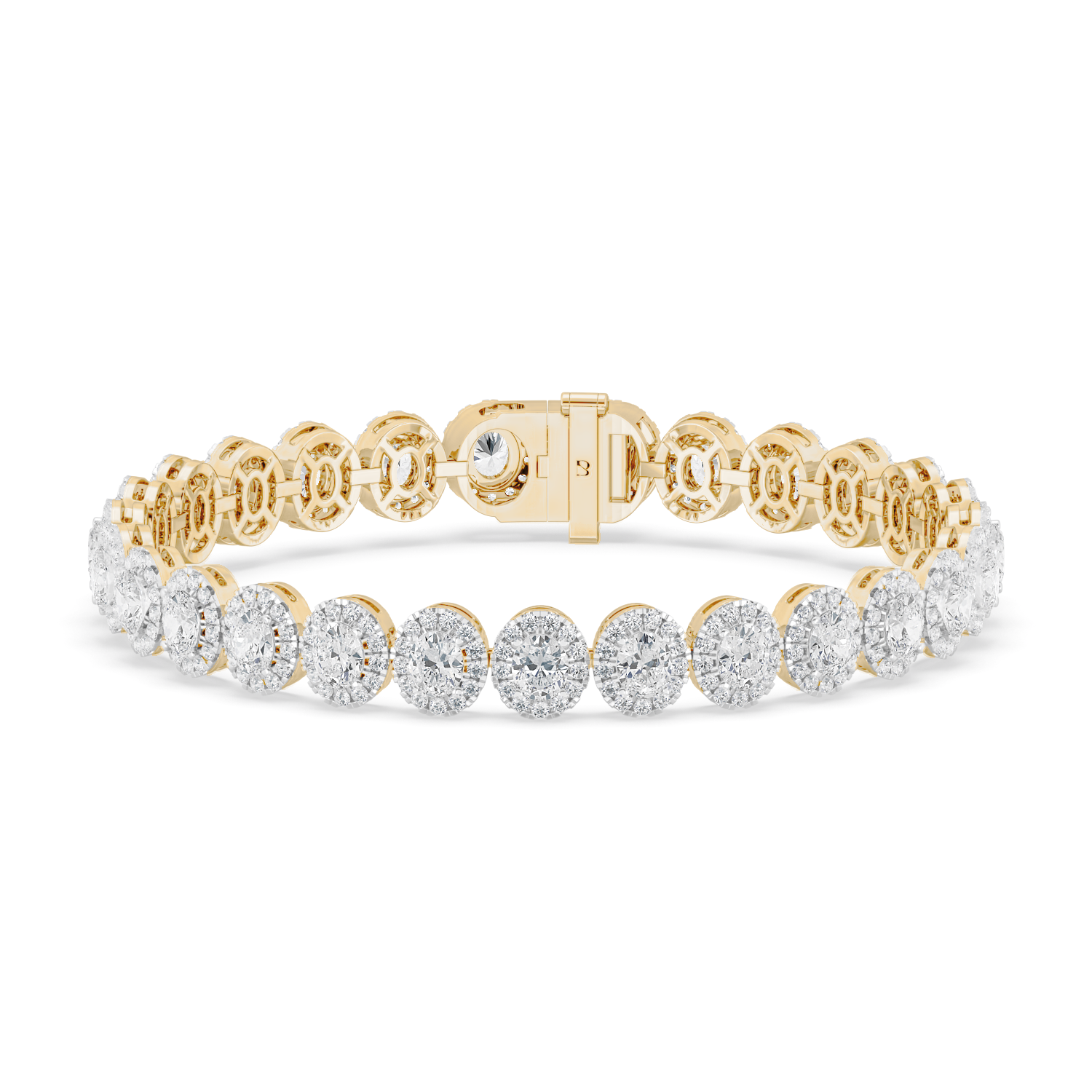 Seraphic Splendor Solitaire Lab Grown Diamond Bracelet