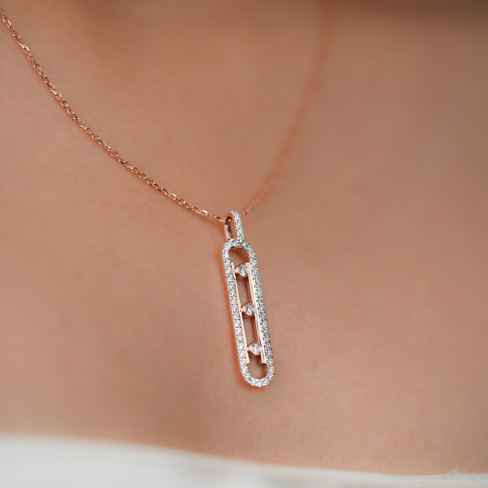 Opulent Elegance Lab Grown Diamond Pendant