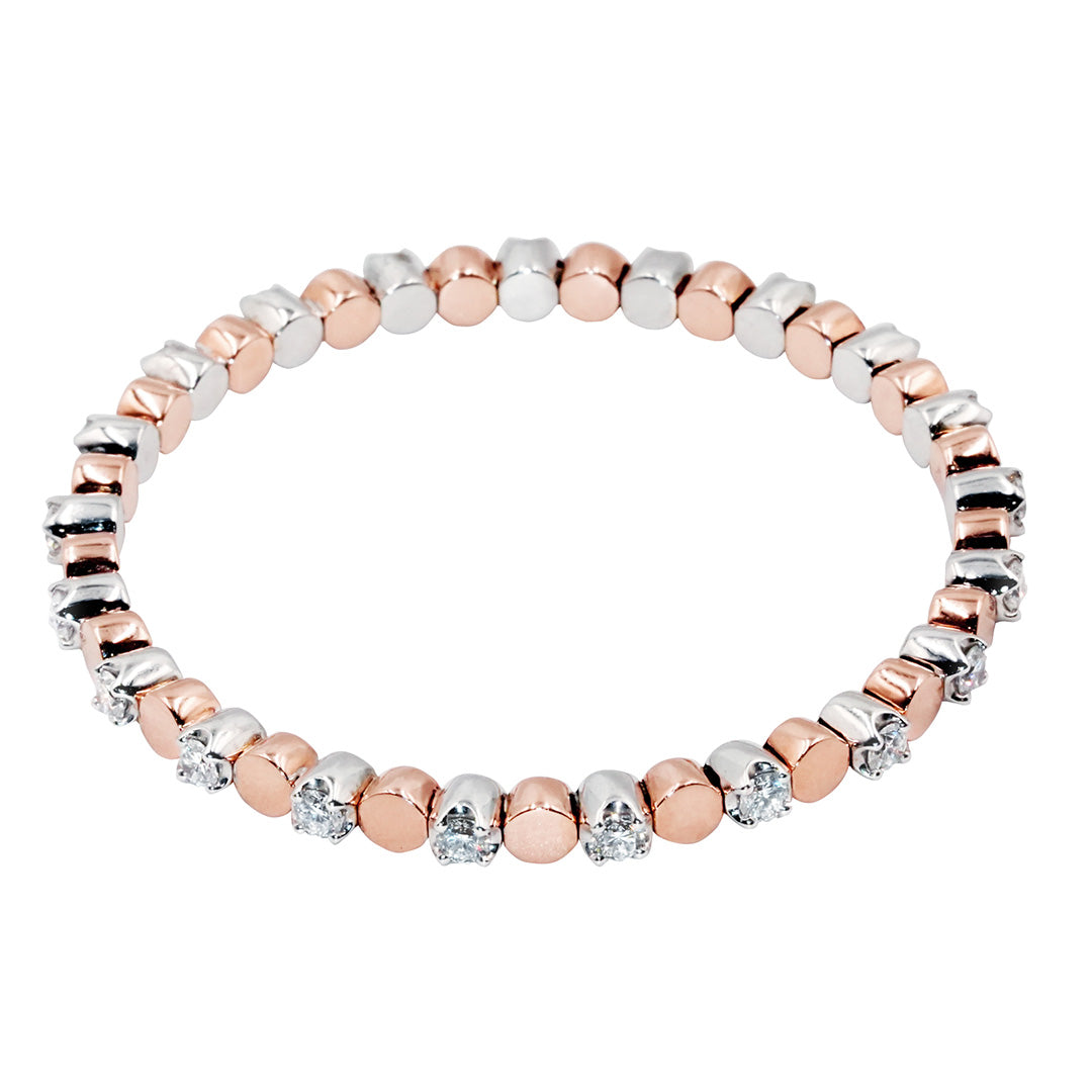 Sunlit Harmony Diamond Bracelet