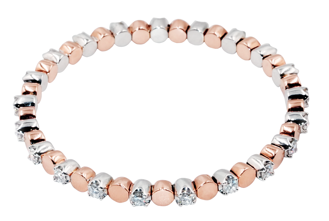 Sunlit Harmony Diamond Bracelet