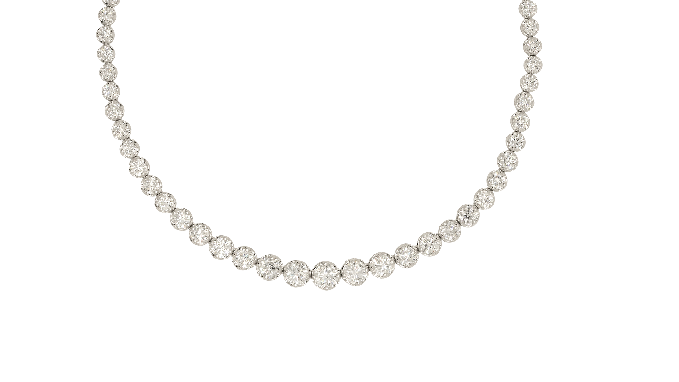 Imperial Cascade Diamond Necklace