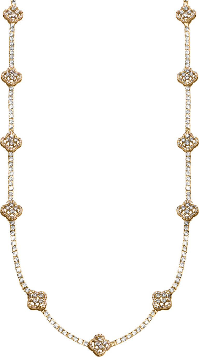 Clove Bloom Cascade Necklace