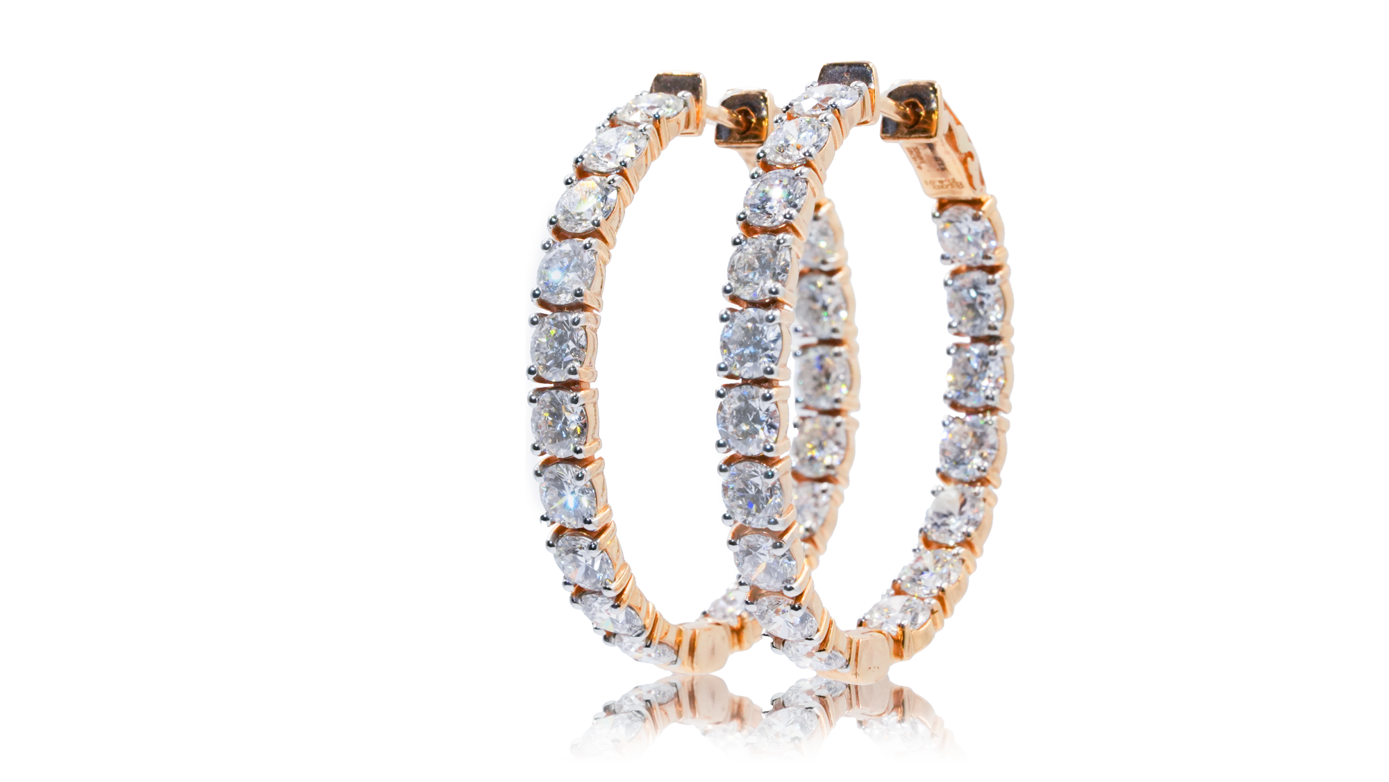 Grandeur Diamond Hoop Earrings