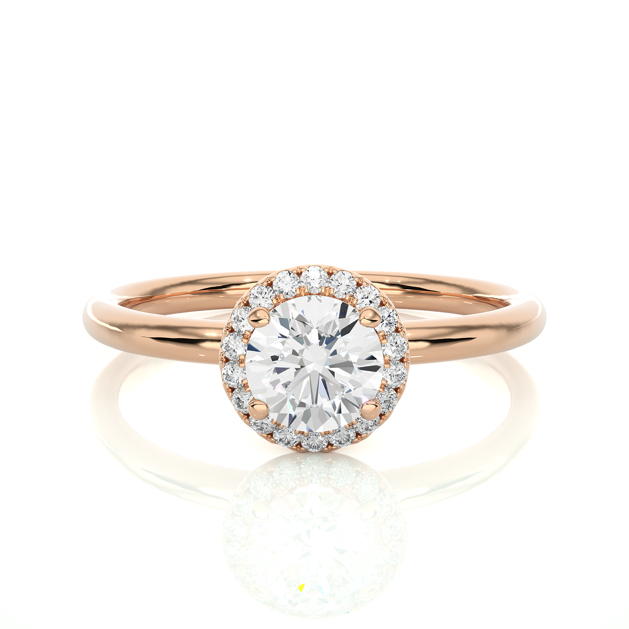 Fresia Solitaire Lab Grown Diamond Ring