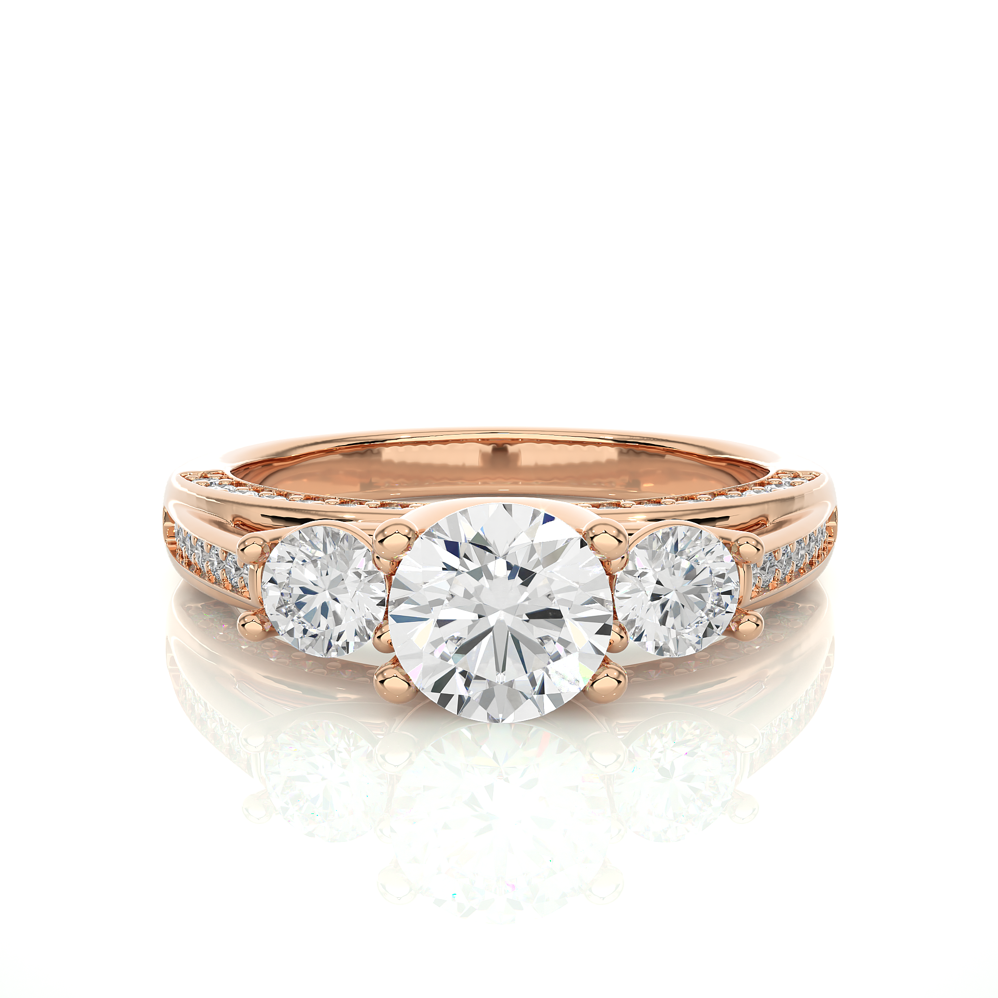 Sonnet Solitaire Lab Grown Diamond Ring