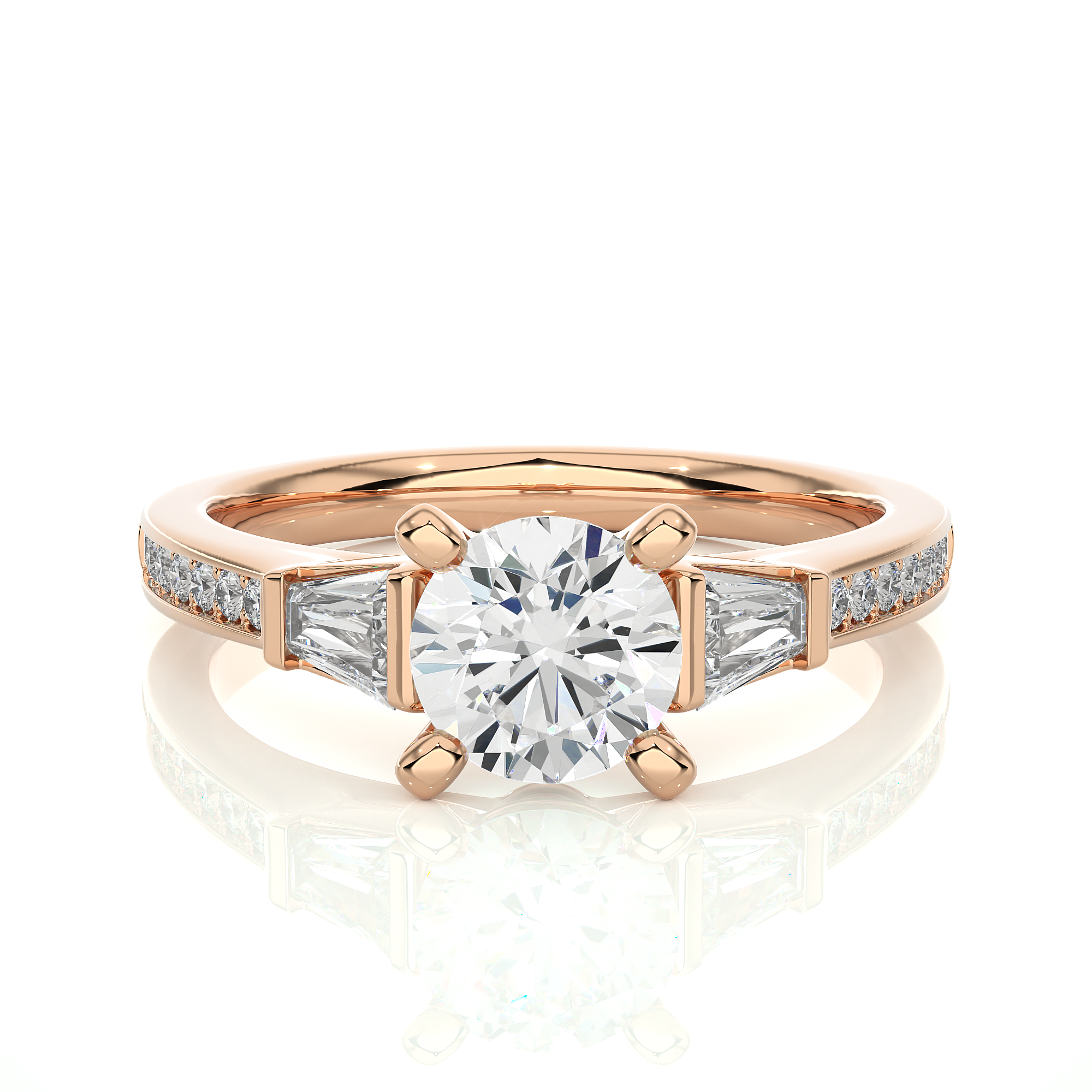 Caspian Solitaire Lab Grown Diamond Ring