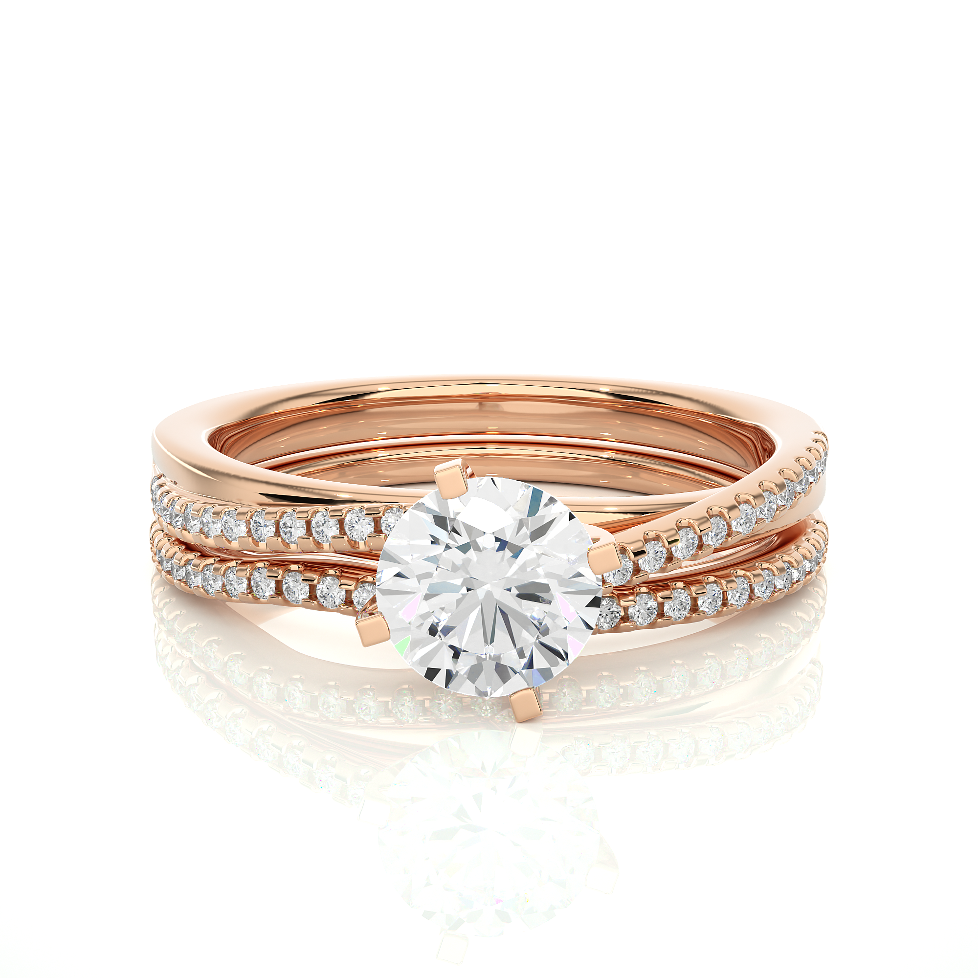 Lena Solitaire Lab Grown Diamond Ring