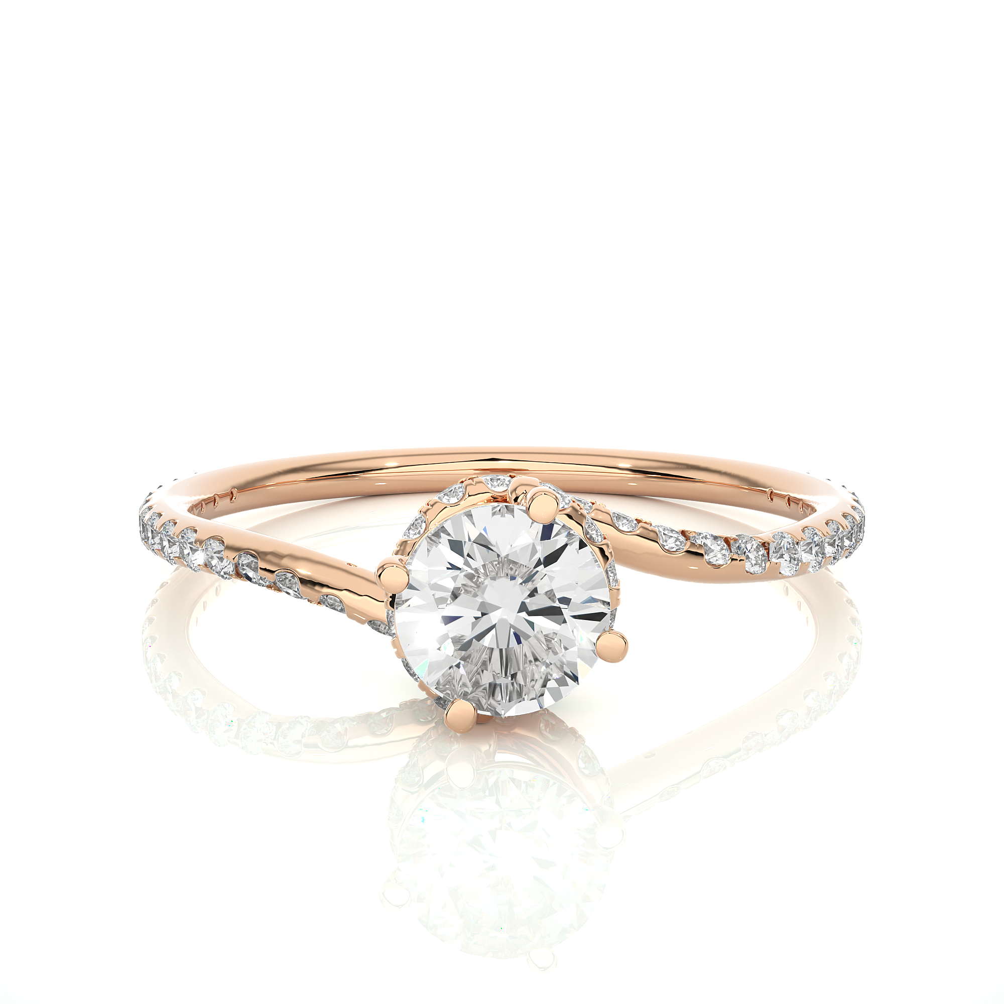 Primrose Solitaire Lab Grown Diamond Ring