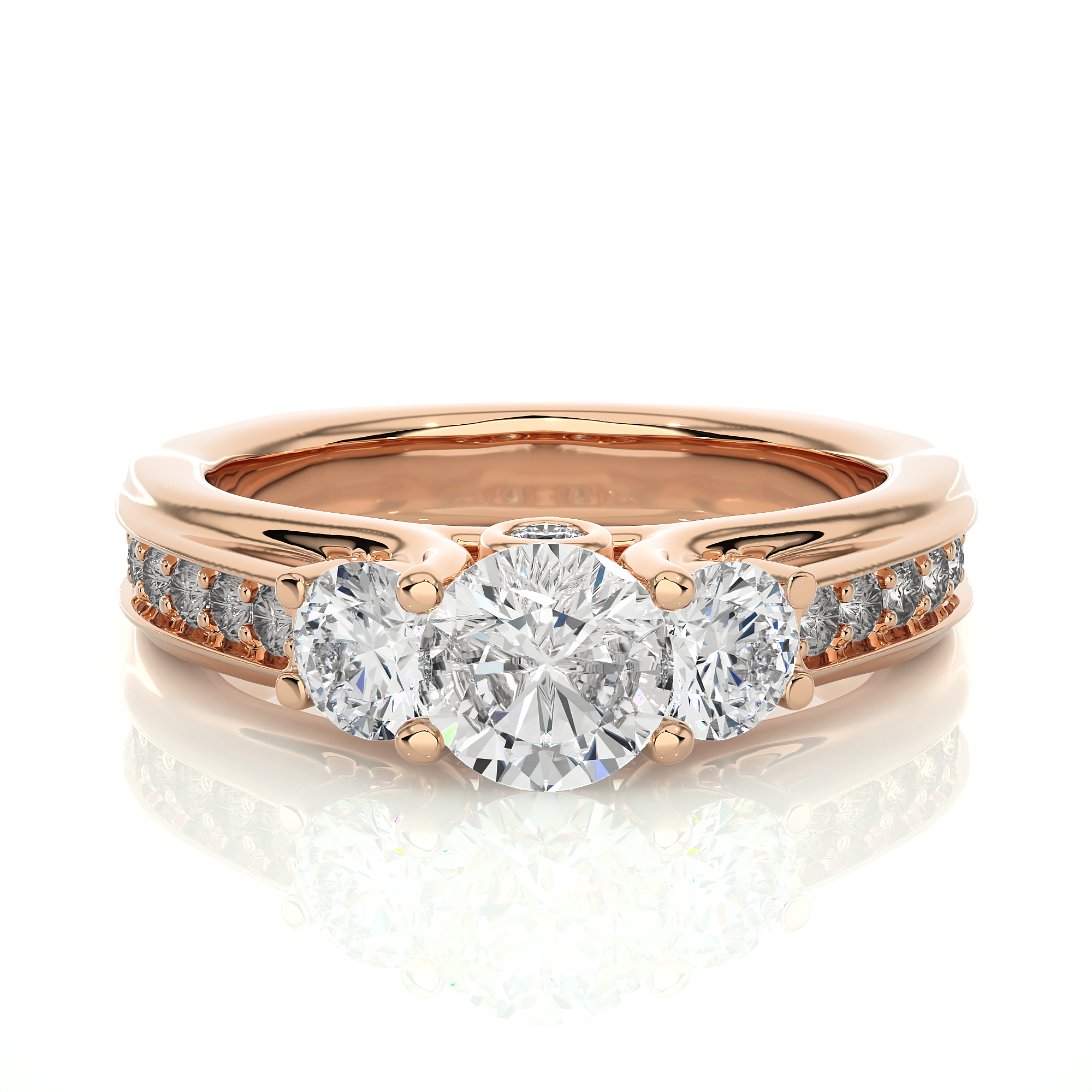 Denali Solitaire Lab Grown Diamond Ring