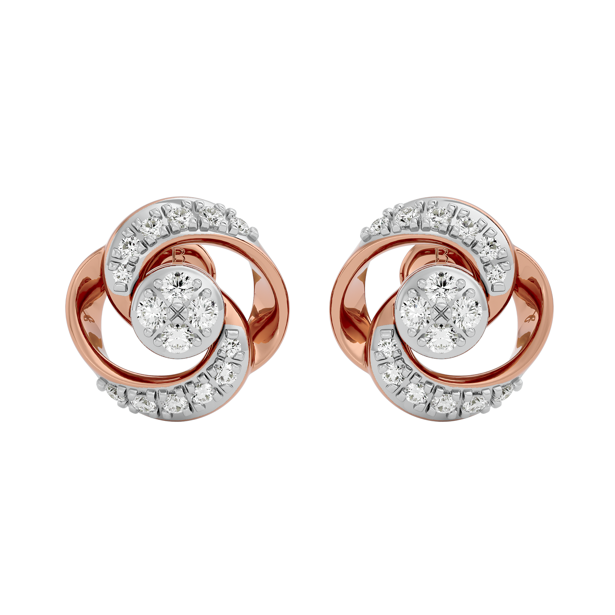 Aurora Bloom Lab Grown Diamond Earrings