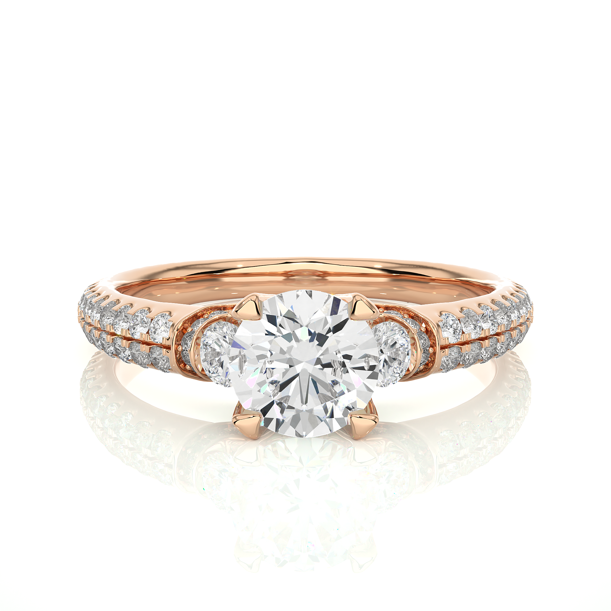 Amadeus Solitaire Lab Grown Diamond Ring