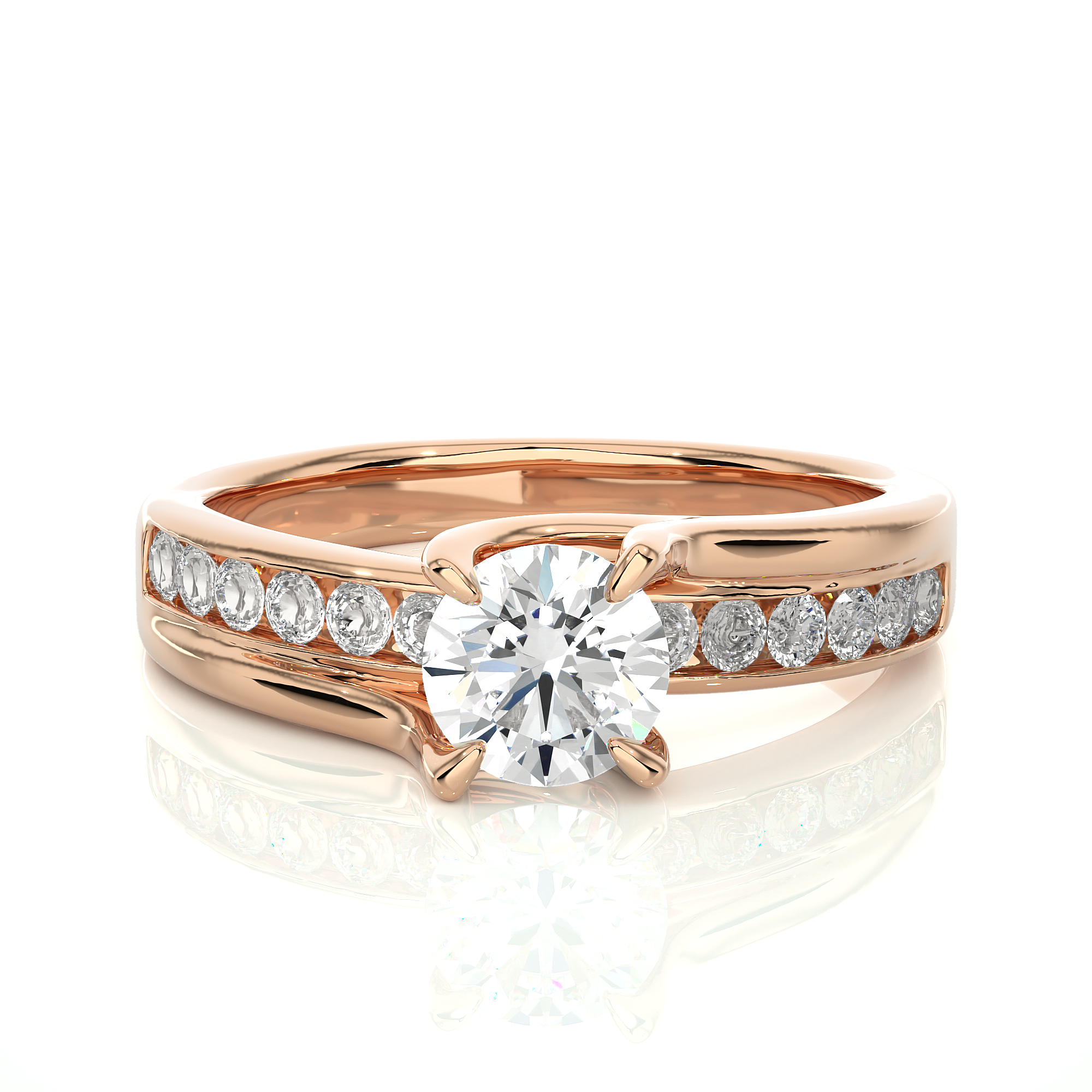 Iris Solitaire Lab Grown Diamond Ring