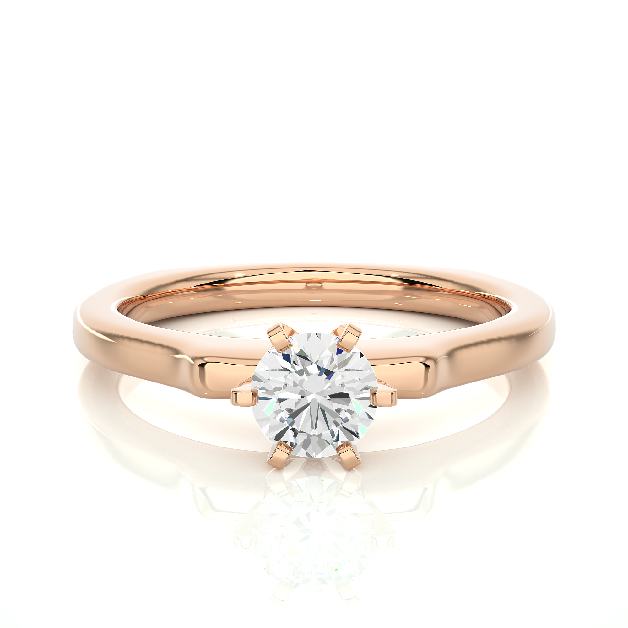 Cassiopeia Solitaire Lab Grown Diamond Ring
