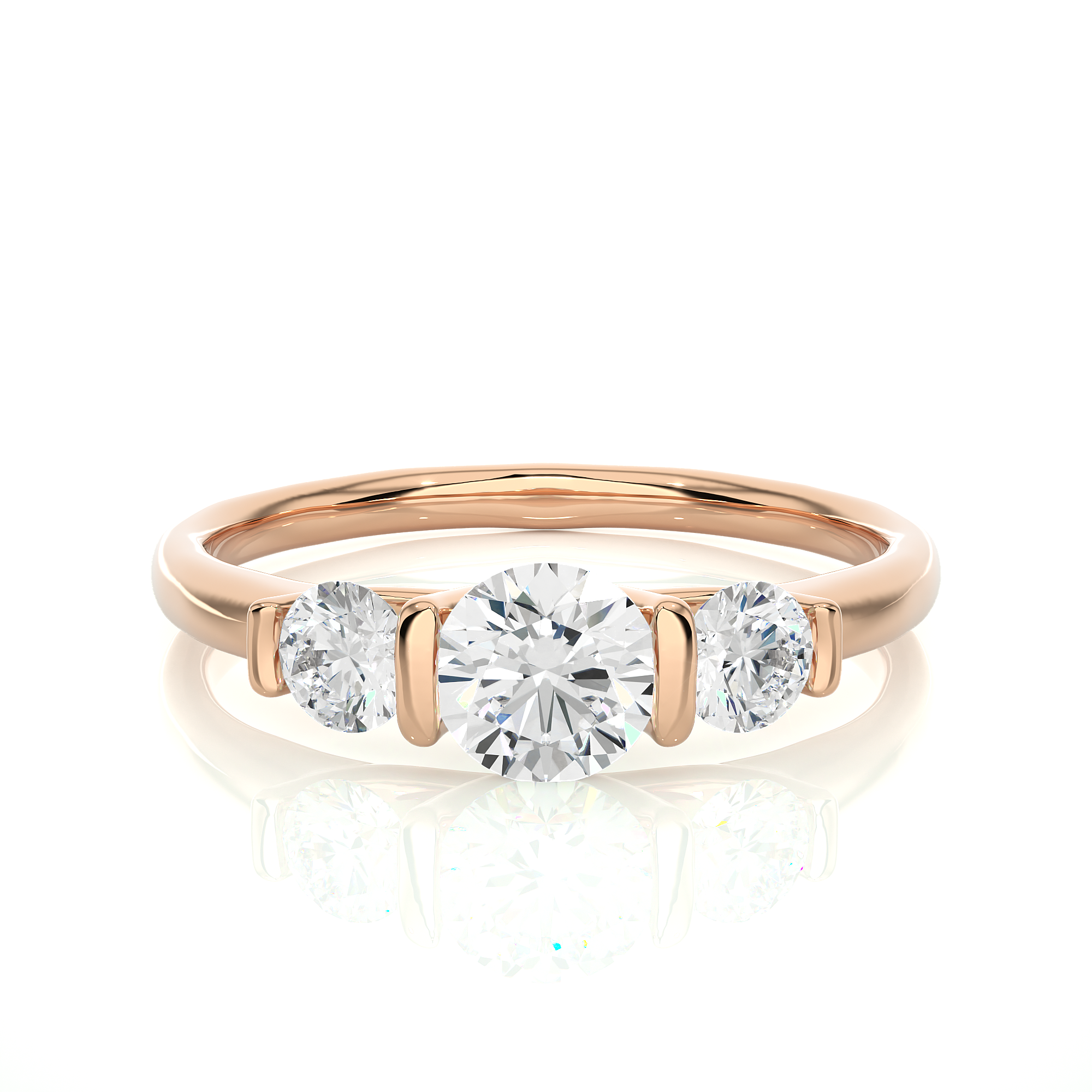 Skybell Symphony Solitaire Lab Grown Diamond Ring