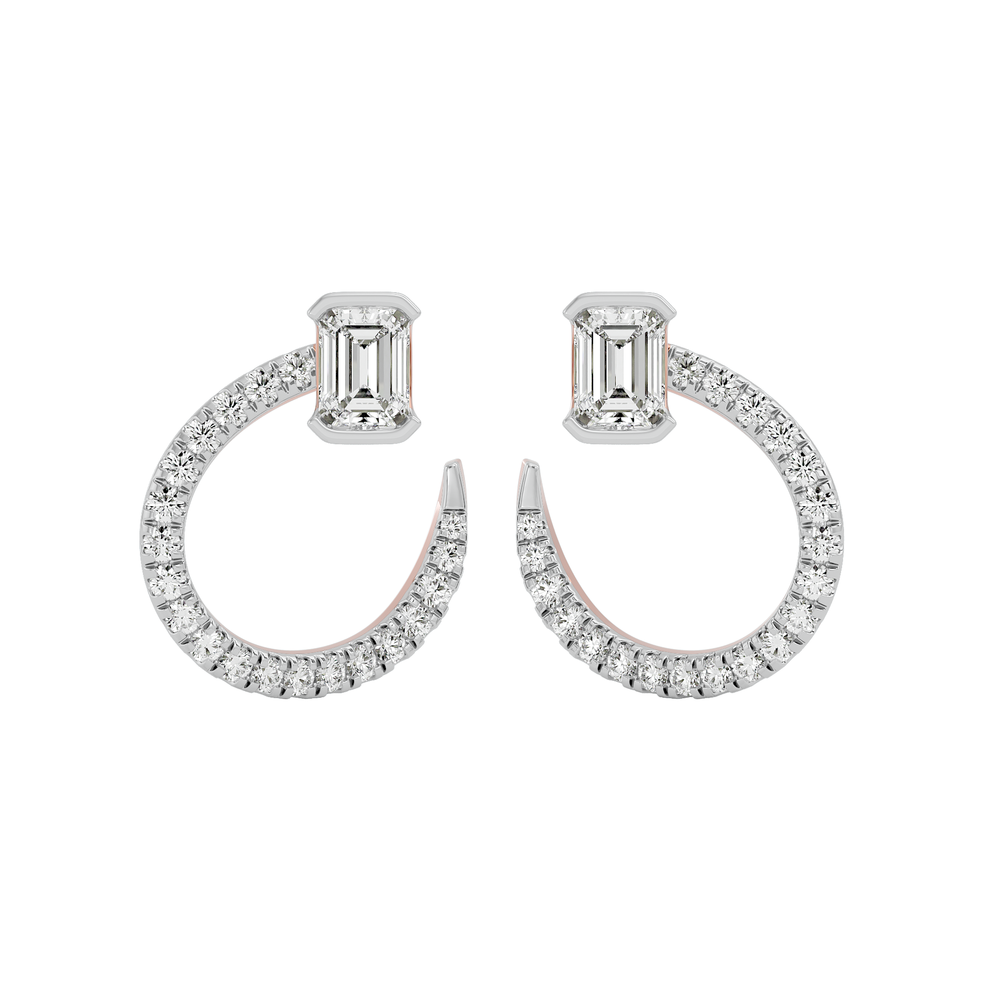 Luxe Legacy Solitaire Lab Grown Diamond Earrings