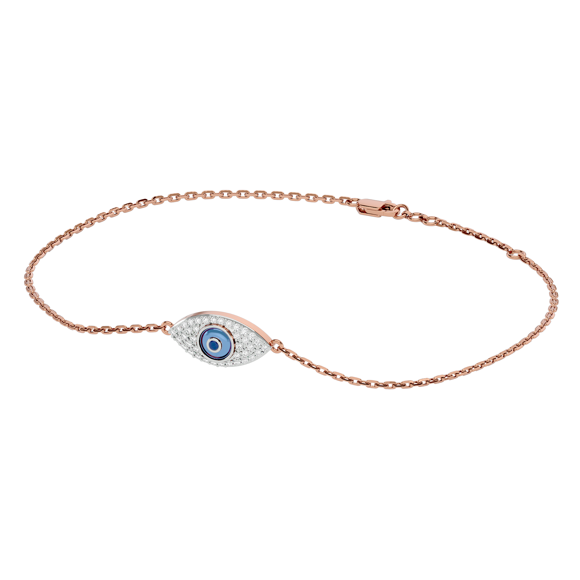 Evil Eye Diamond Bracelet