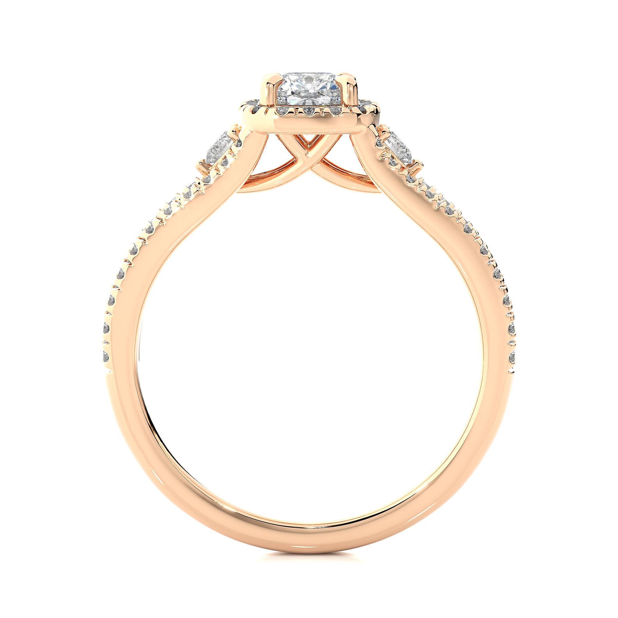 Palacio Solitaire Lab Grown Diamond Ring