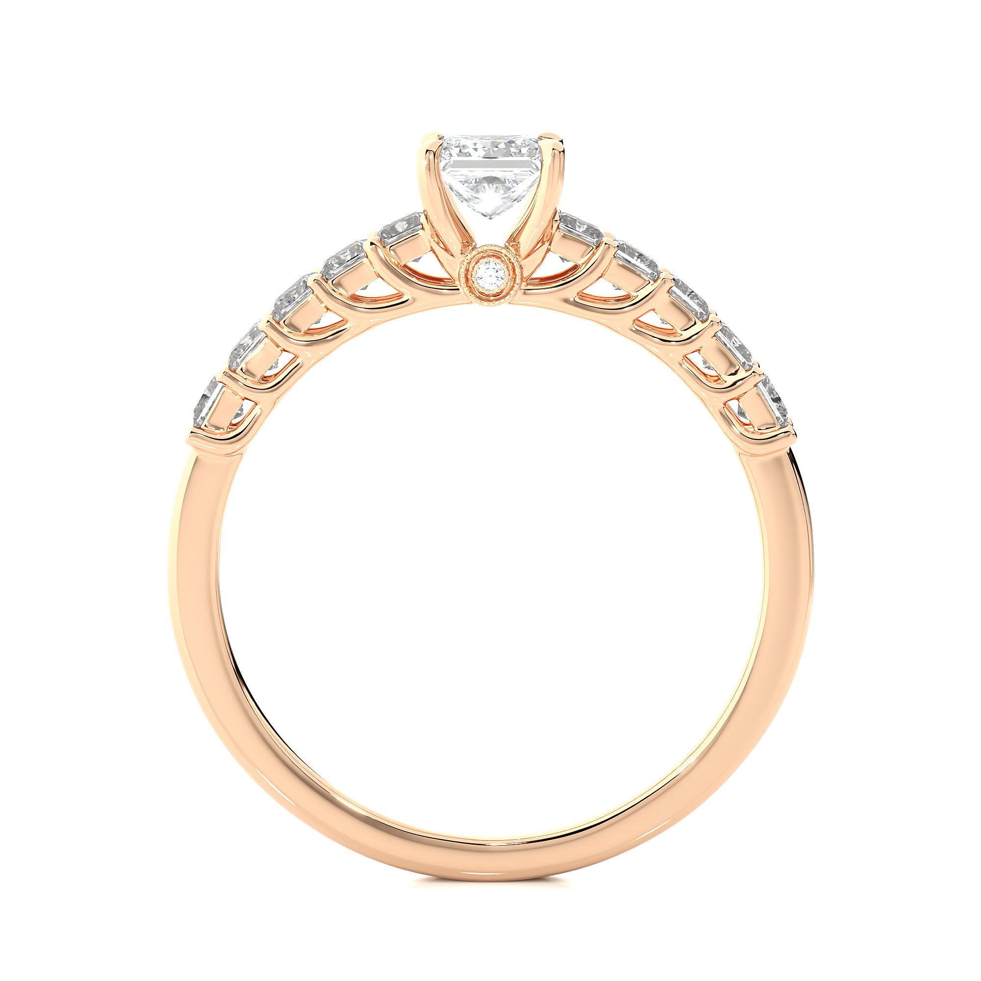 Regio Solitaire Lab Grown Diamond Ring