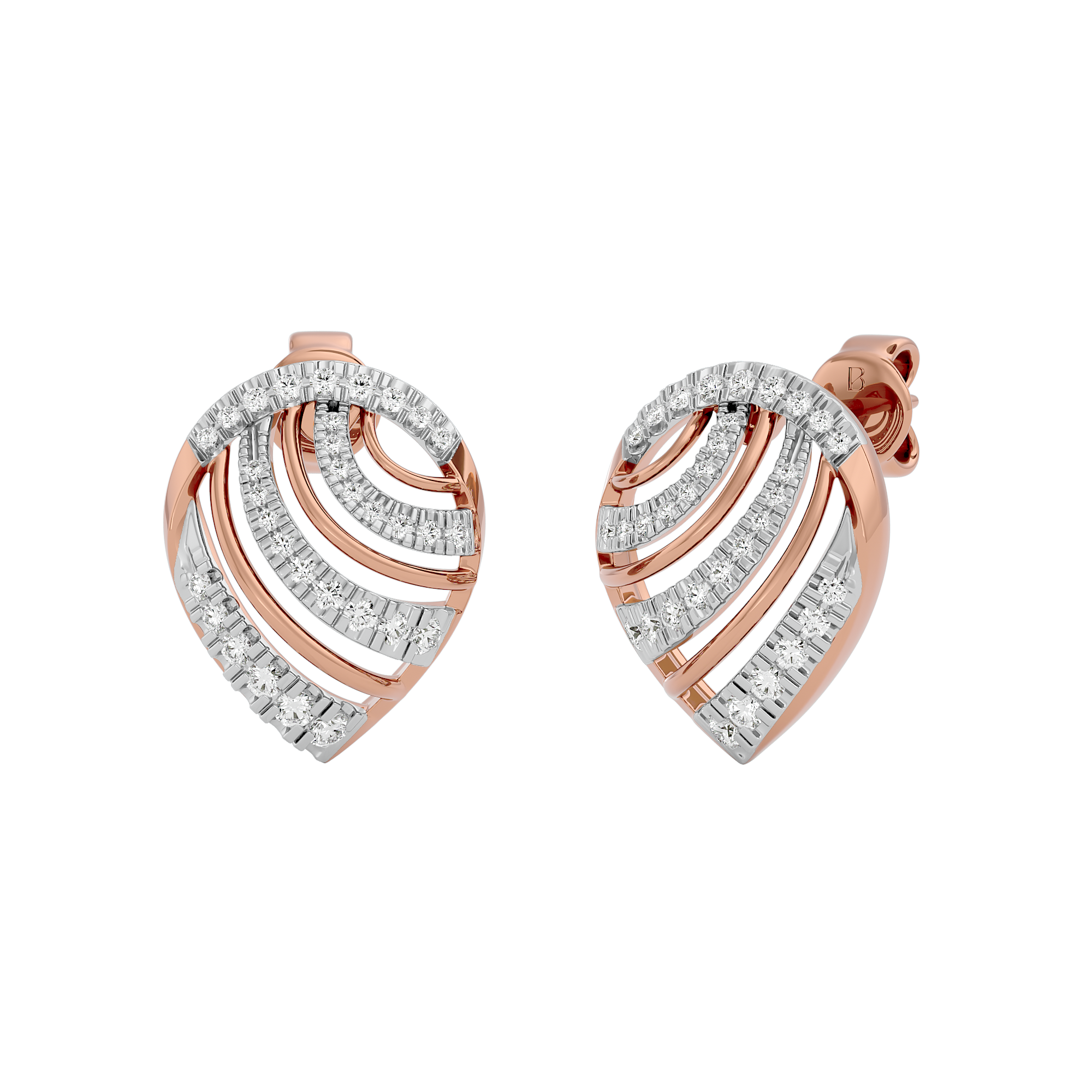 Opulent Allure Lab Grown Diamond Earrings