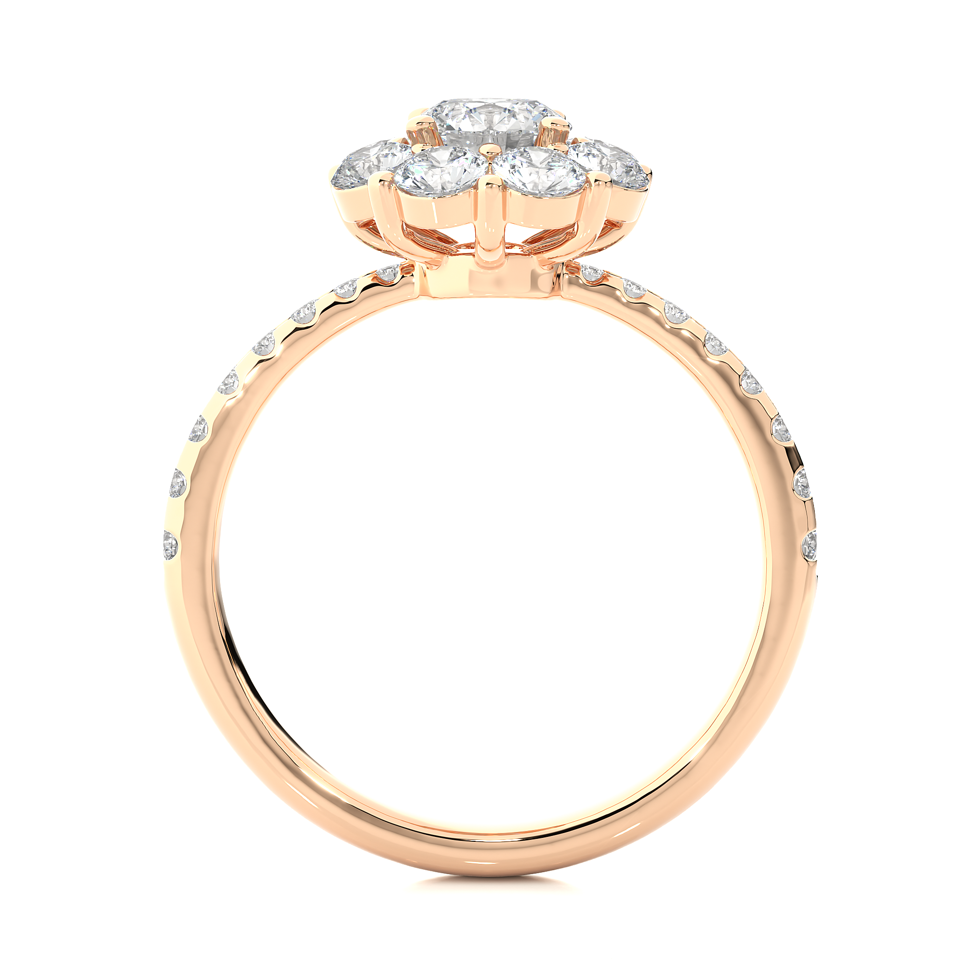 Alora Solitaire Lab Grown Diamond Ring