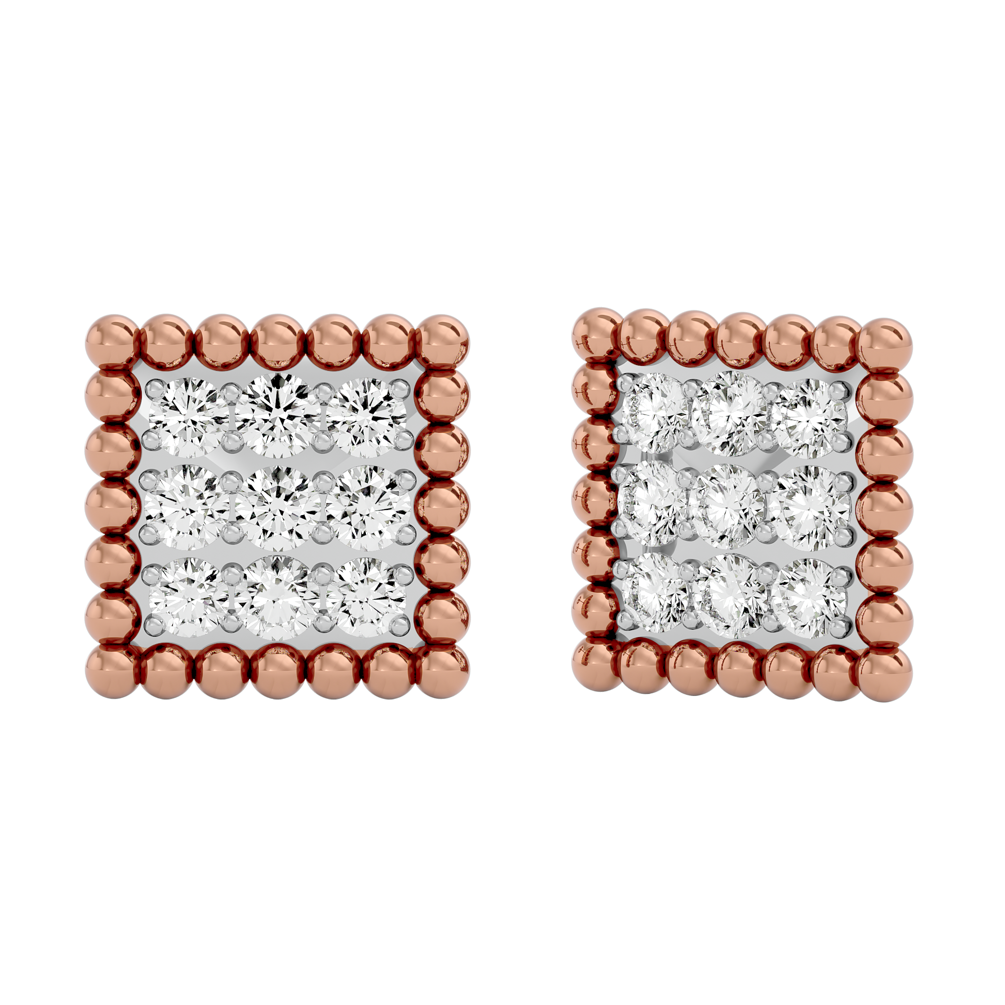 Opulent Bloom Lab Grown Diamond Earrings