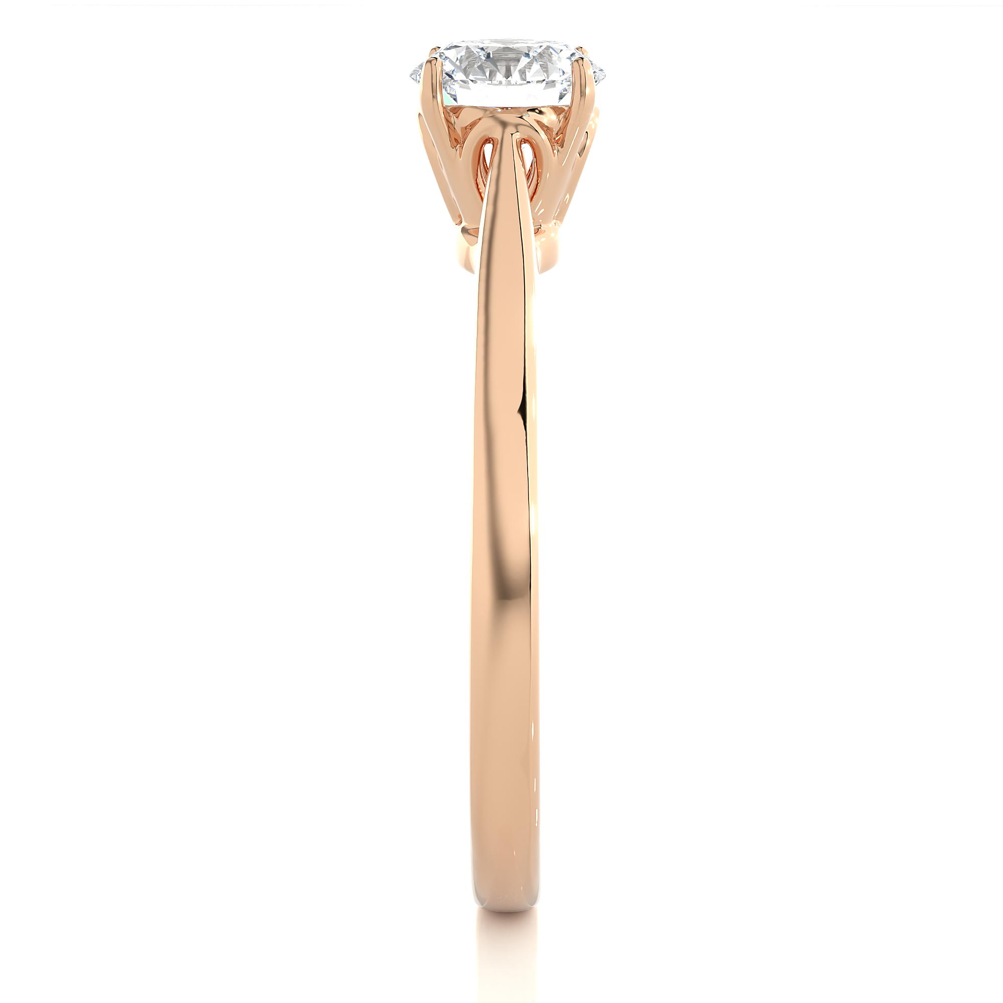 Julie Solitaire Lab Grown Diamond Ring