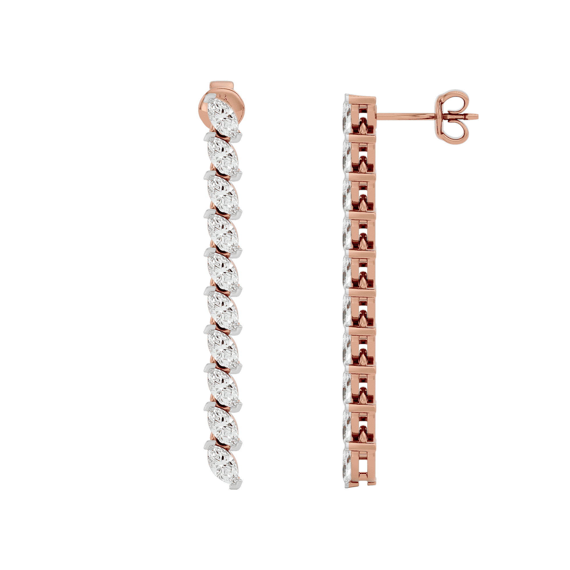 Eternal Marquise Lab Grown Diamond Earrings