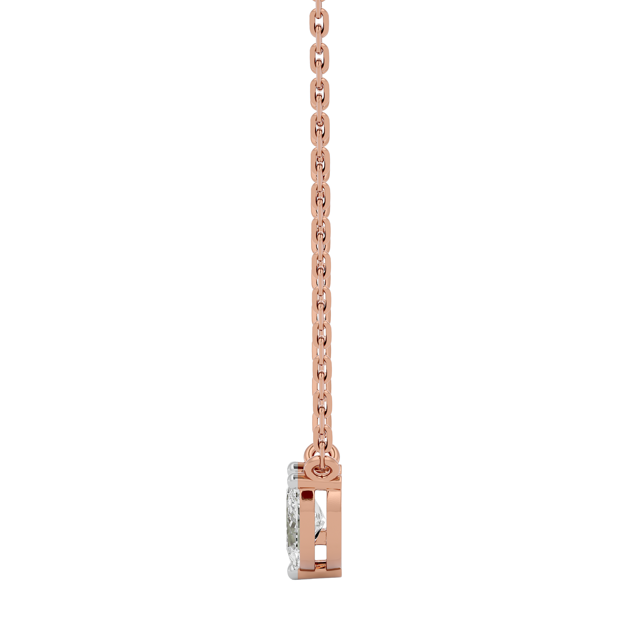 Eternal Grace Solitaire Lab Grown Diamond Pendant