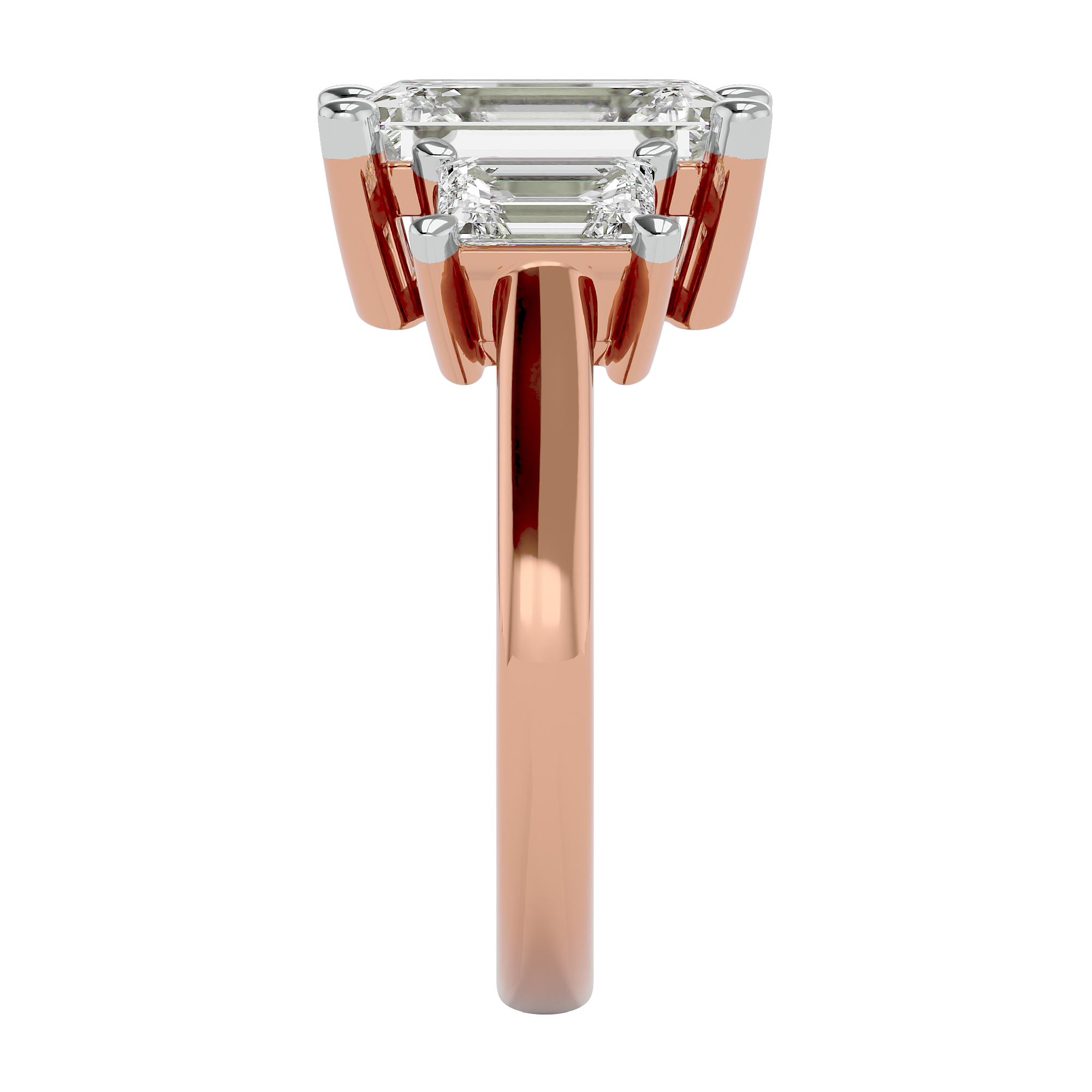Ethereal Emerald Charm Ring